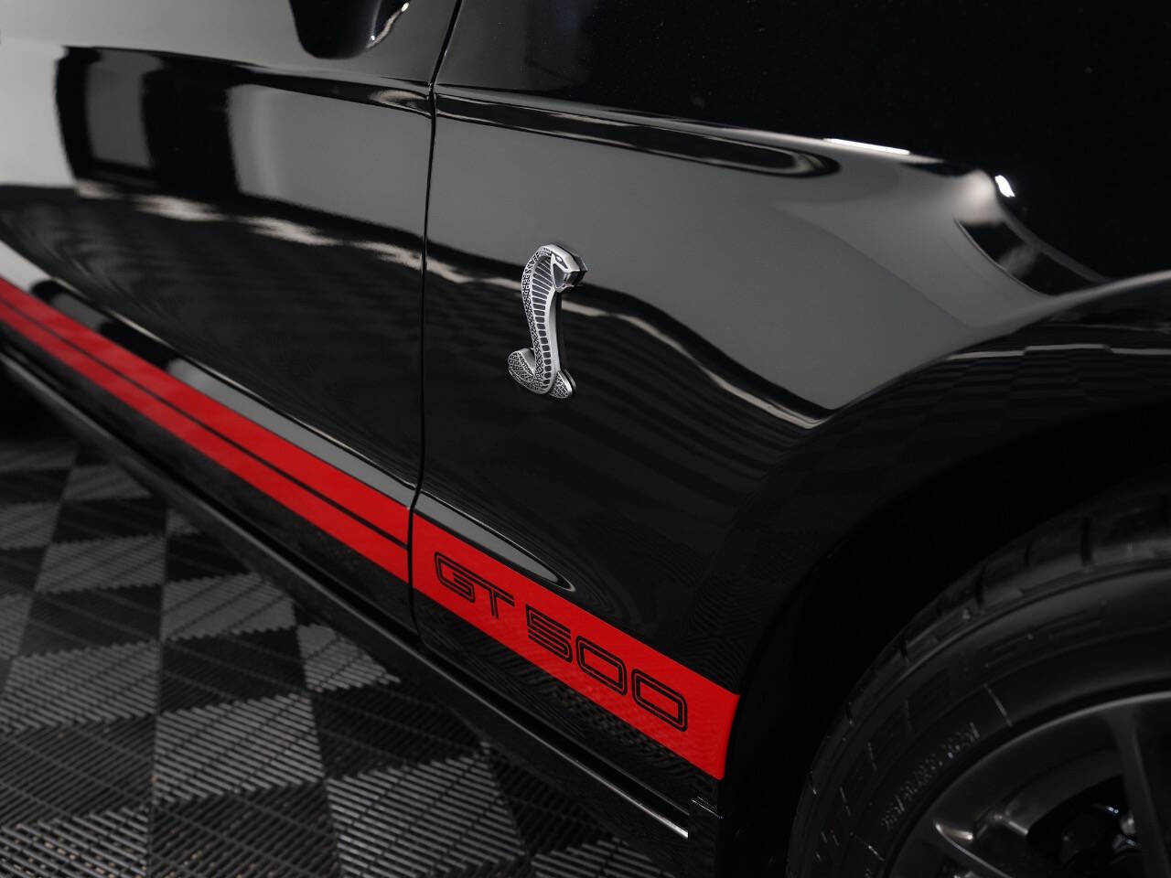 BLACK, 2014 FORD MUSTANG Image 14