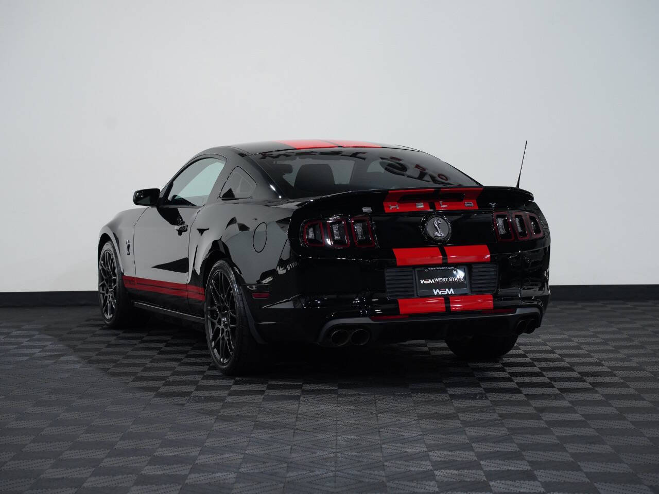 BLACK, 2014 FORD MUSTANG Image 8