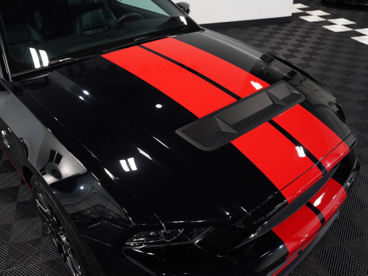 BLACK, 2014 FORD MUSTANG Image 12