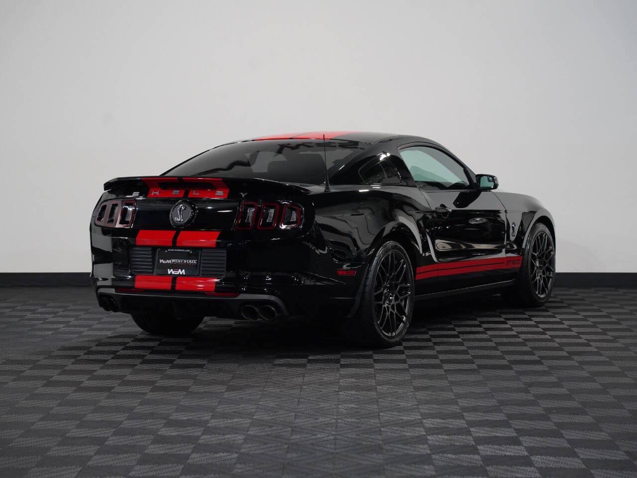 BLACK, 2014 FORD MUSTANG Image 6