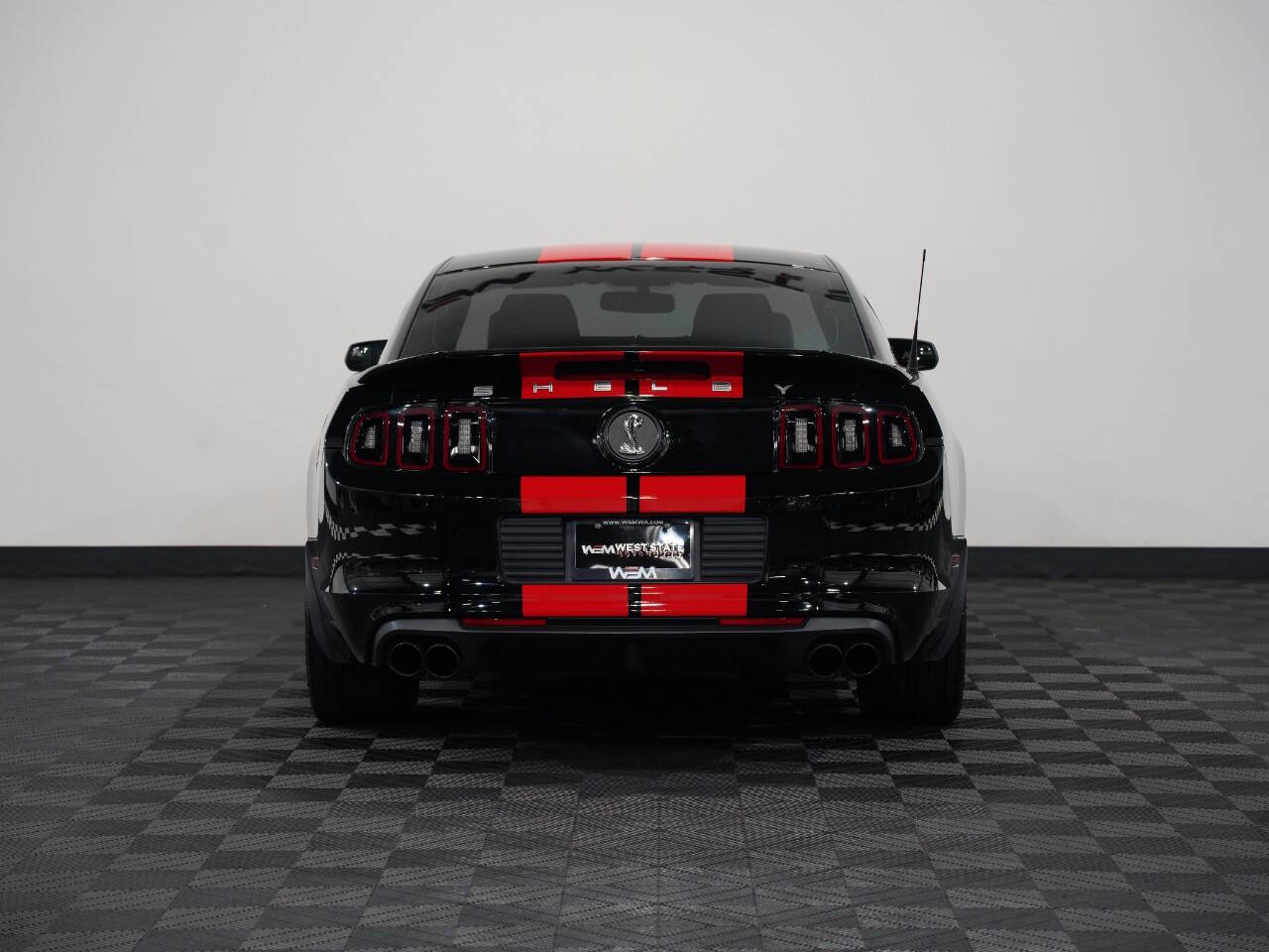 BLACK, 2014 FORD MUSTANG Image 7