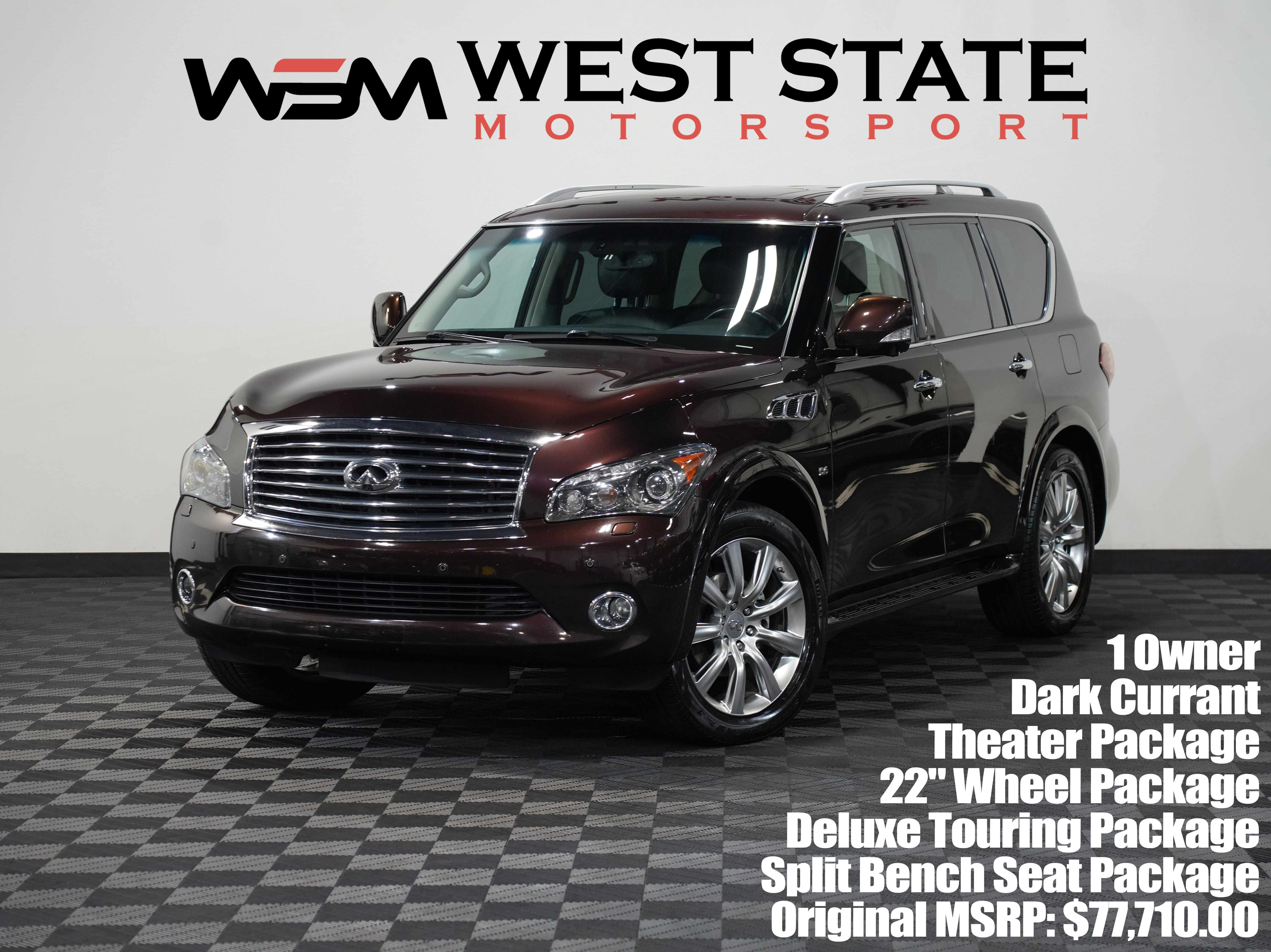 2014 INFINITI QX80 Image 1