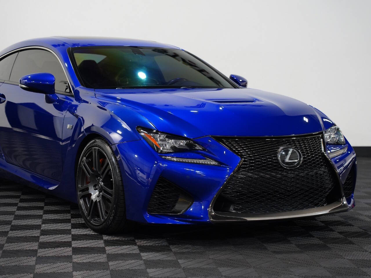 BLUE, 2017 LEXUS RC Image 9