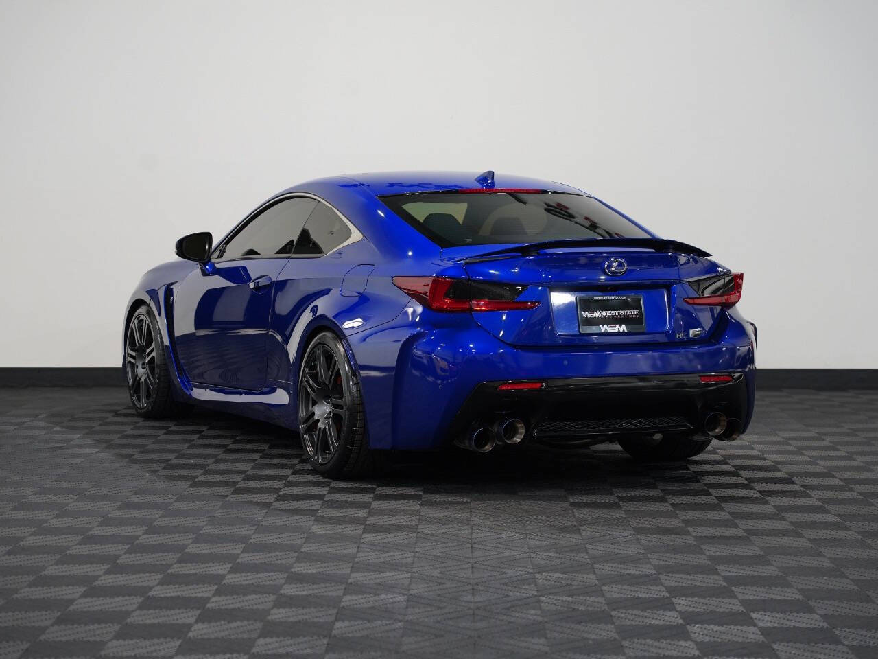 BLUE, 2017 LEXUS RC Image 8