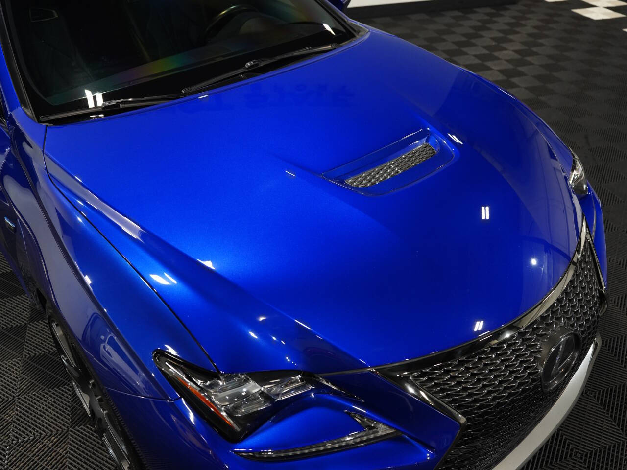 BLUE, 2017 LEXUS RC Image 12