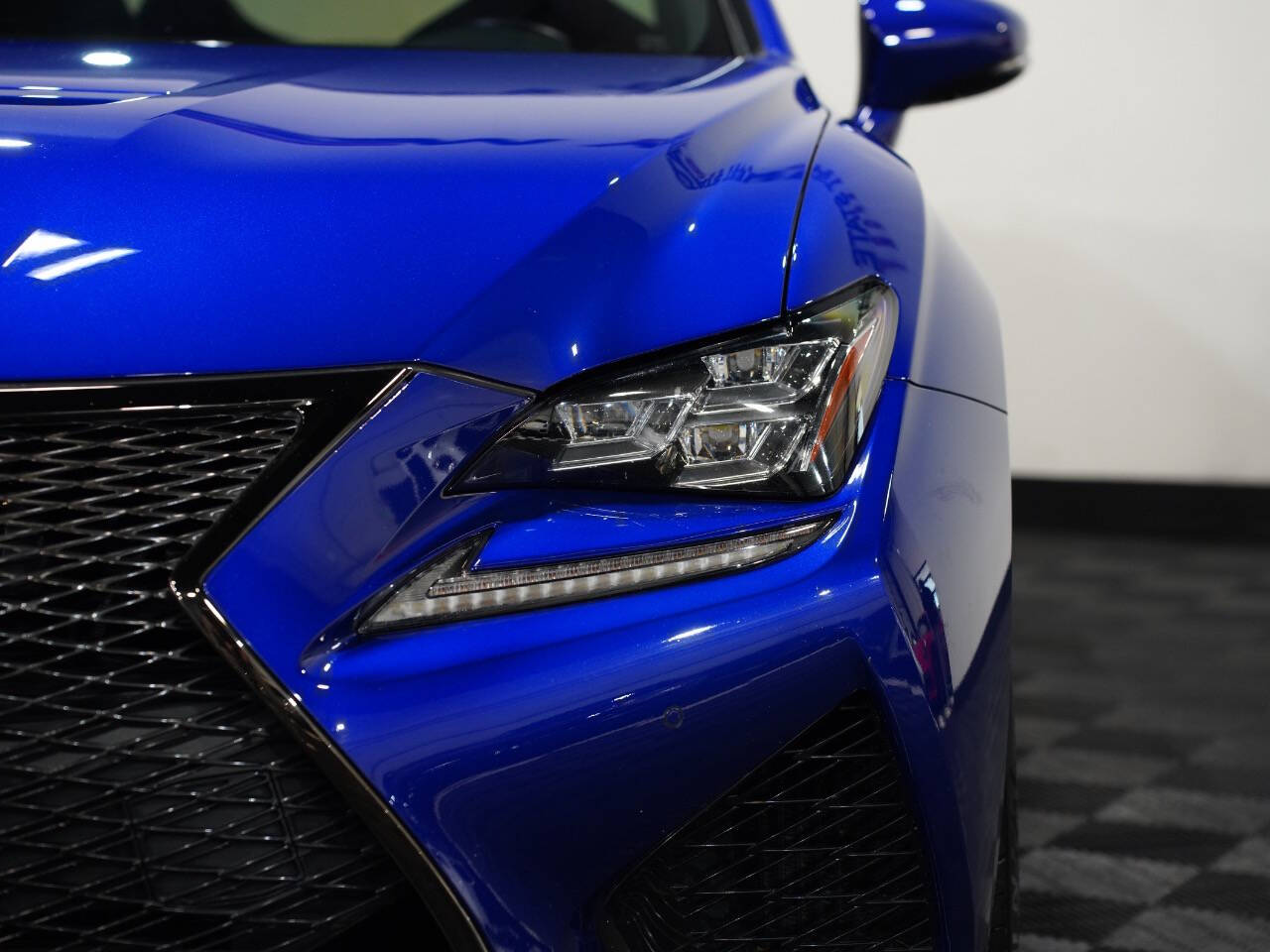 BLUE, 2017 LEXUS RC Image 10
