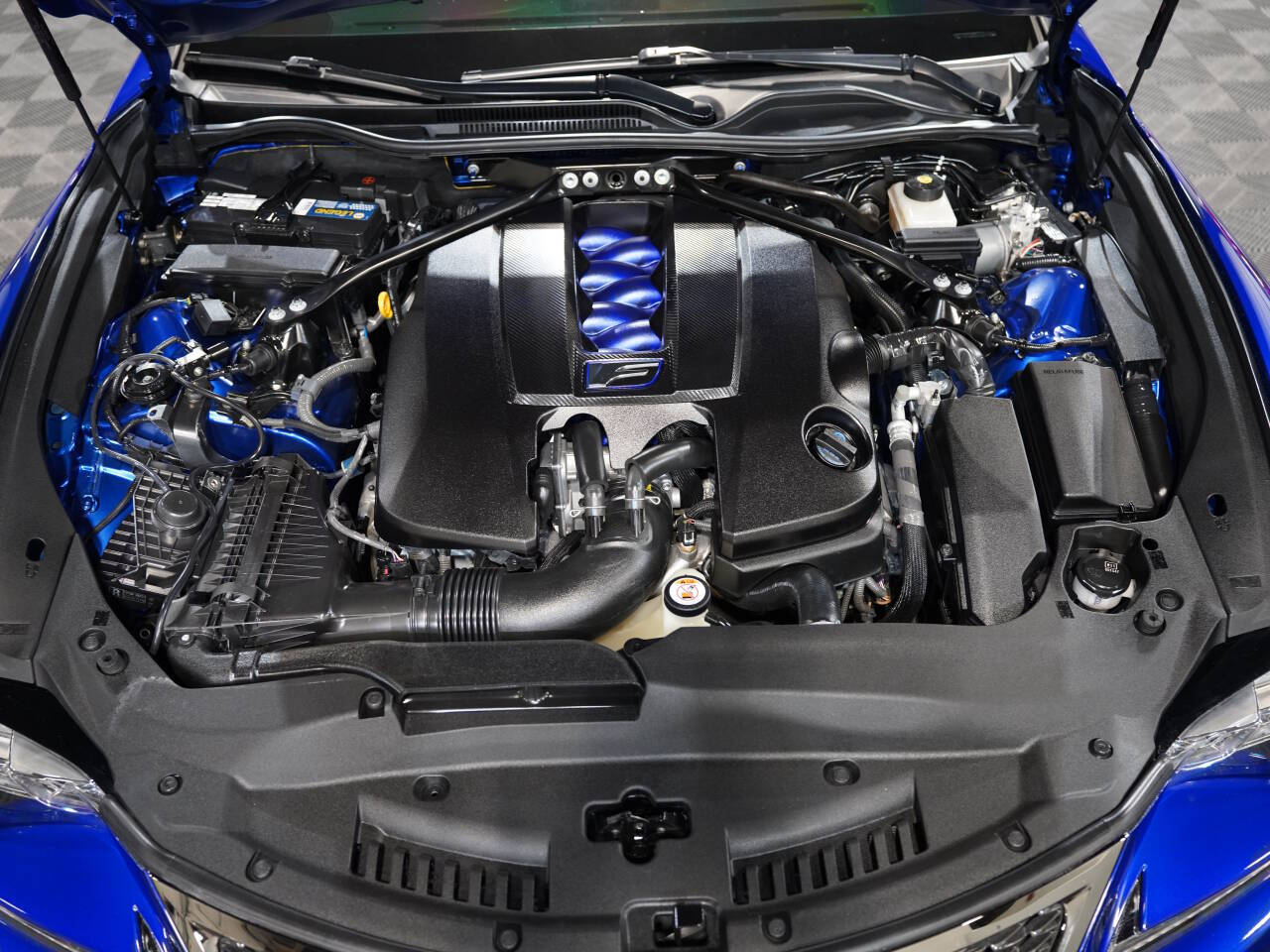 BLUE, 2017 LEXUS RC Image 48