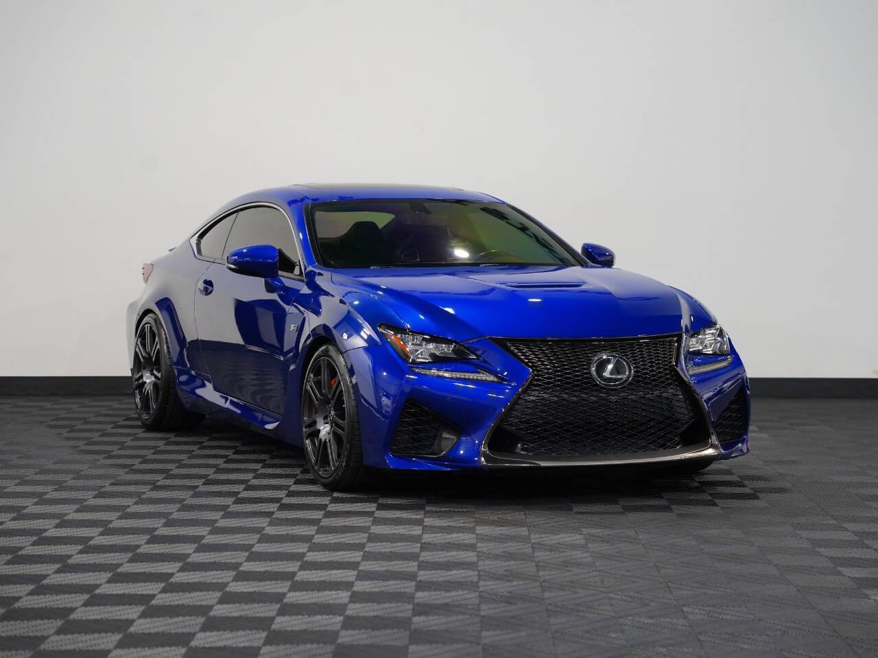 BLUE, 2017 LEXUS RC Image 5