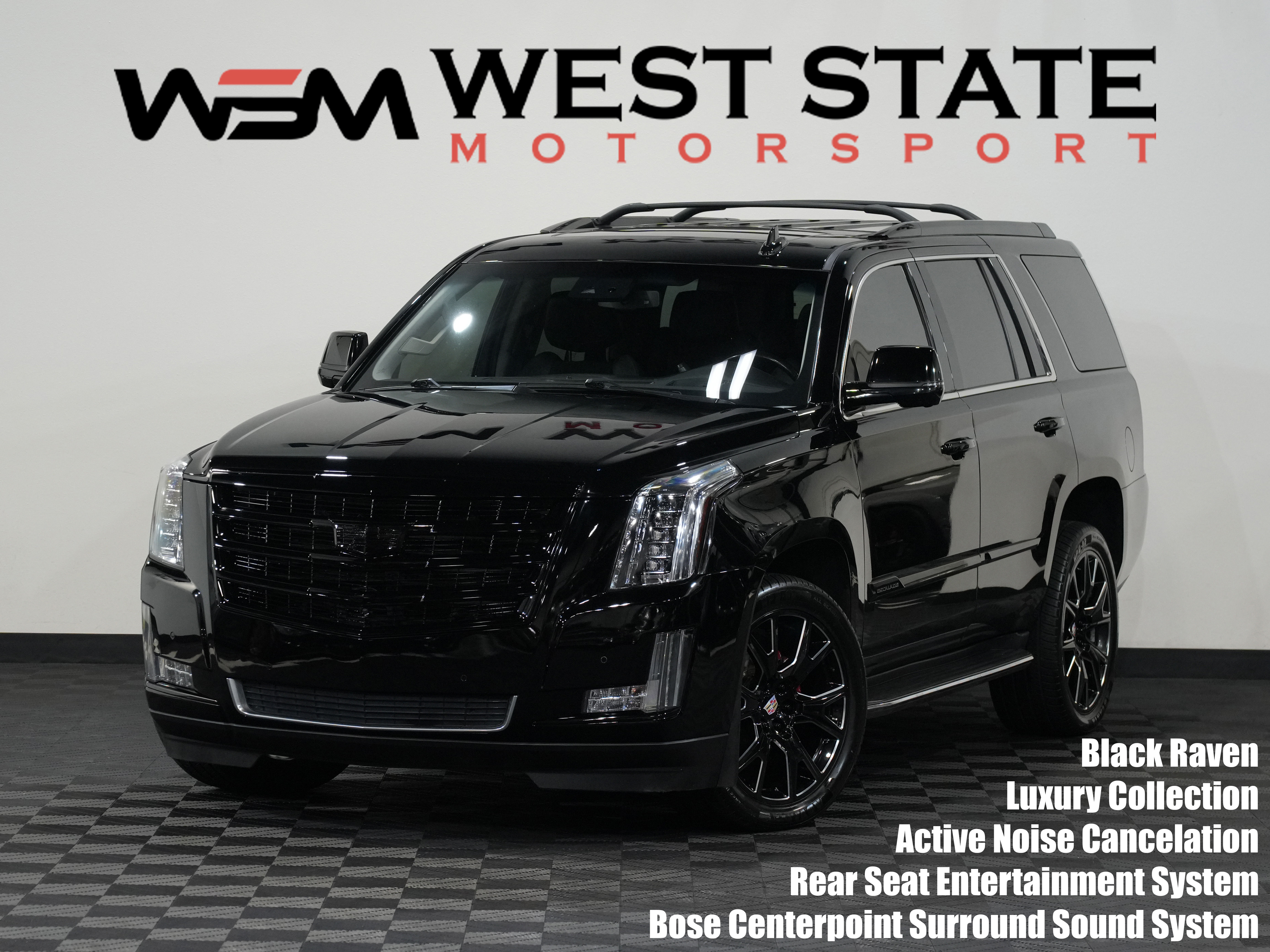 BLACK, 2016 CADILLAC ESCALADE Image 1
