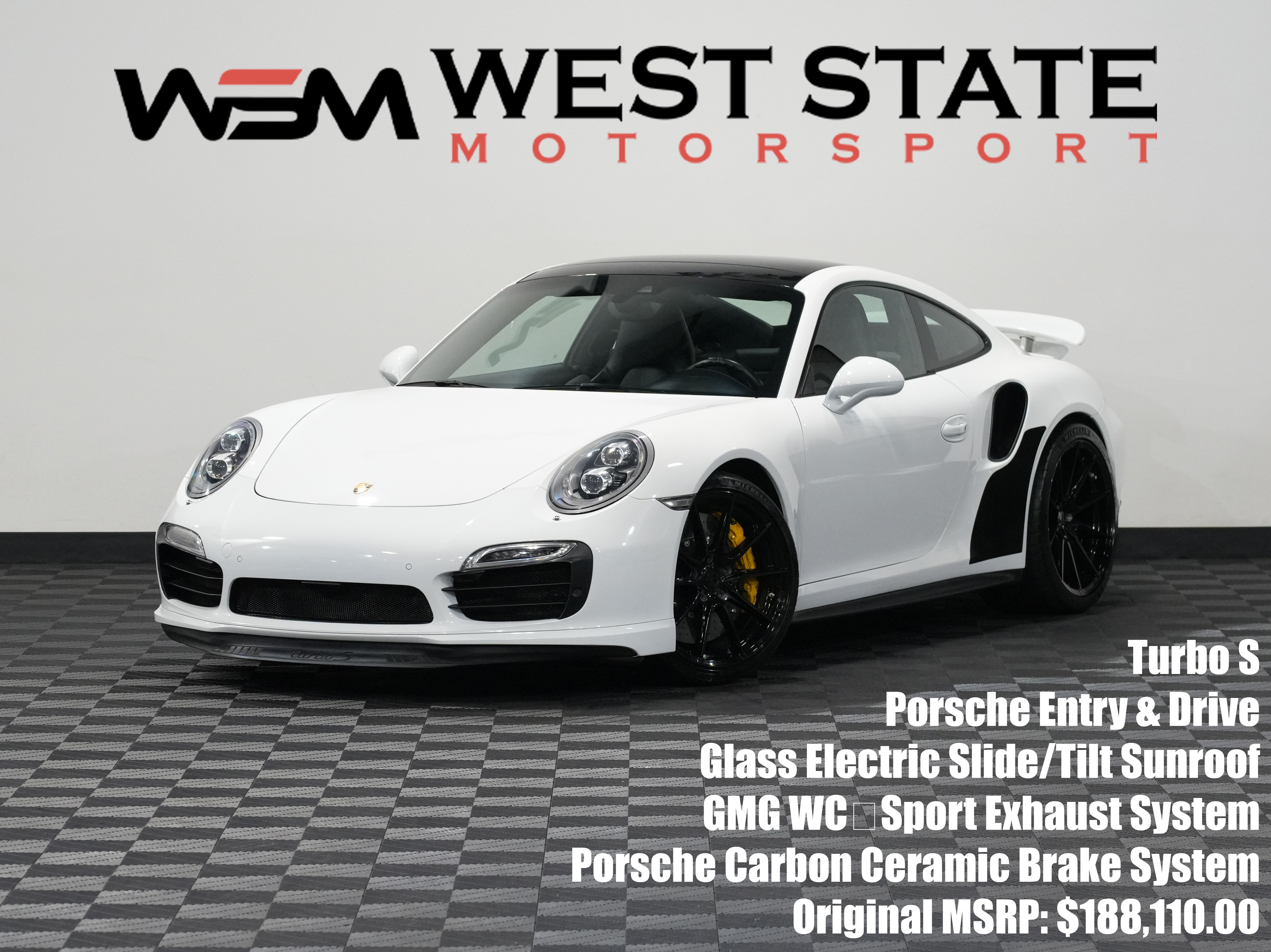 WHITE, 2014 PORSCHE 911 Image 1