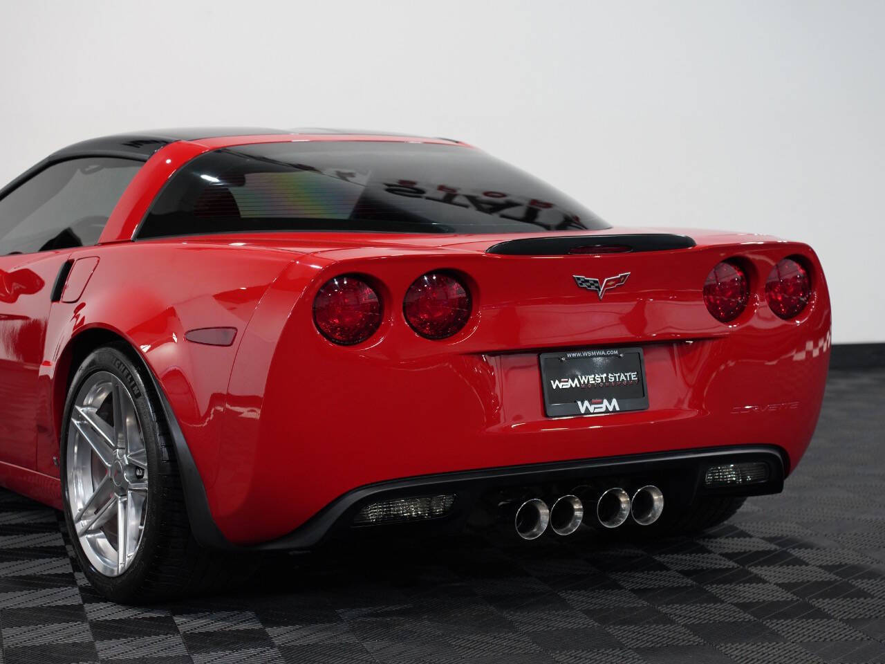 RED, 2007 CHEVROLET CORVETTE Image 19