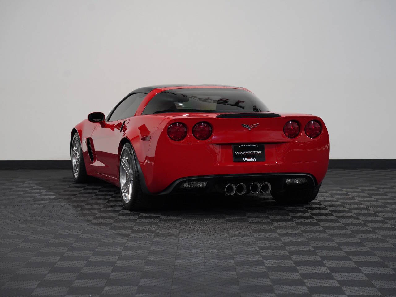 RED, 2007 CHEVROLET CORVETTE Image 9