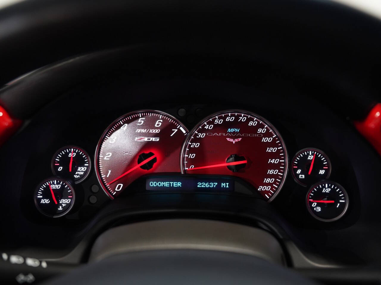 RED, 2007 CHEVROLET CORVETTE Image 35