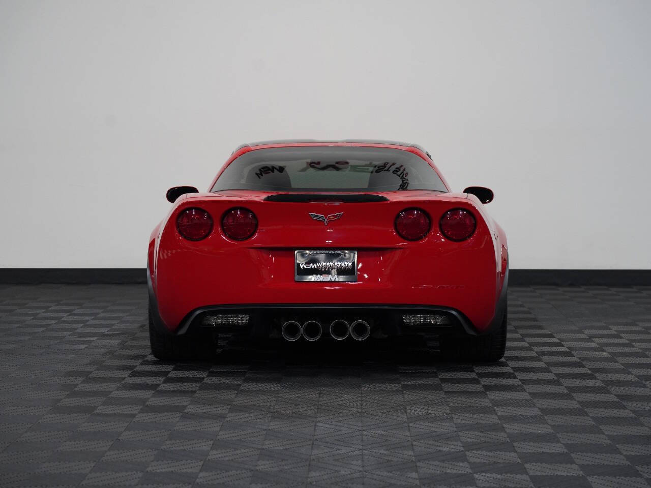 RED, 2007 CHEVROLET CORVETTE Image 8
