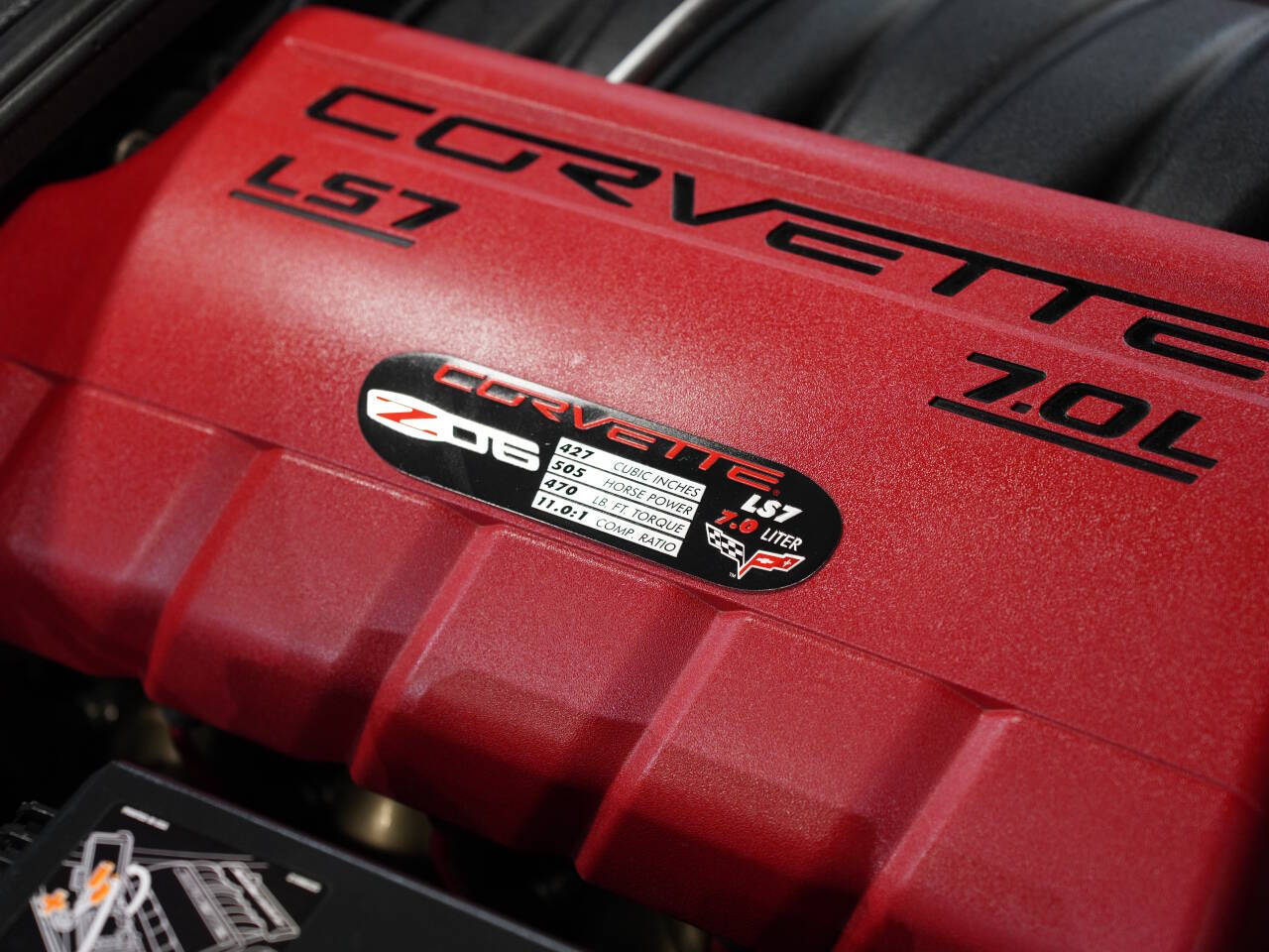 RED, 2007 CHEVROLET CORVETTE Image 43