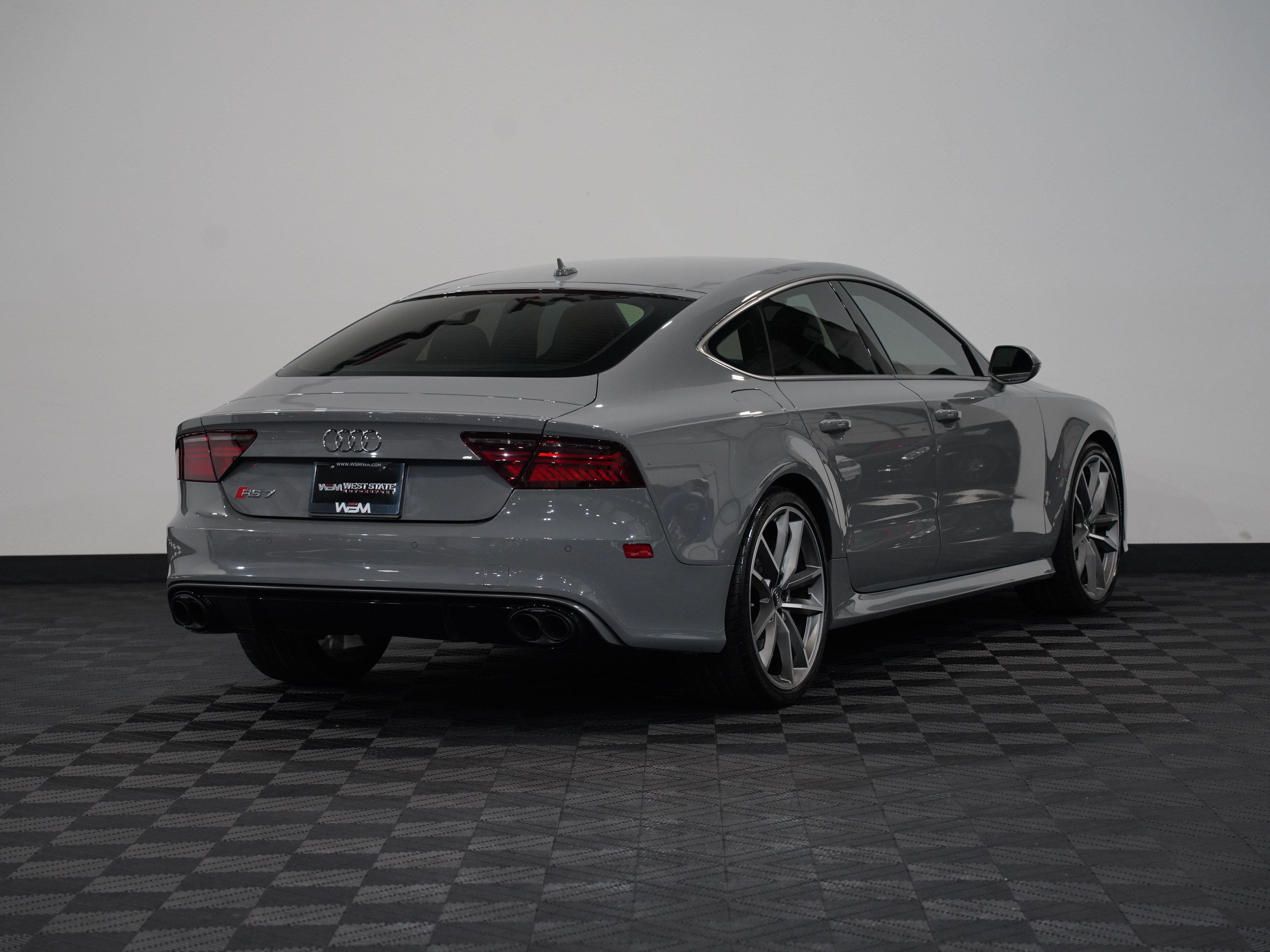 GRAY, 2017 AUDI RS 7 Image 6