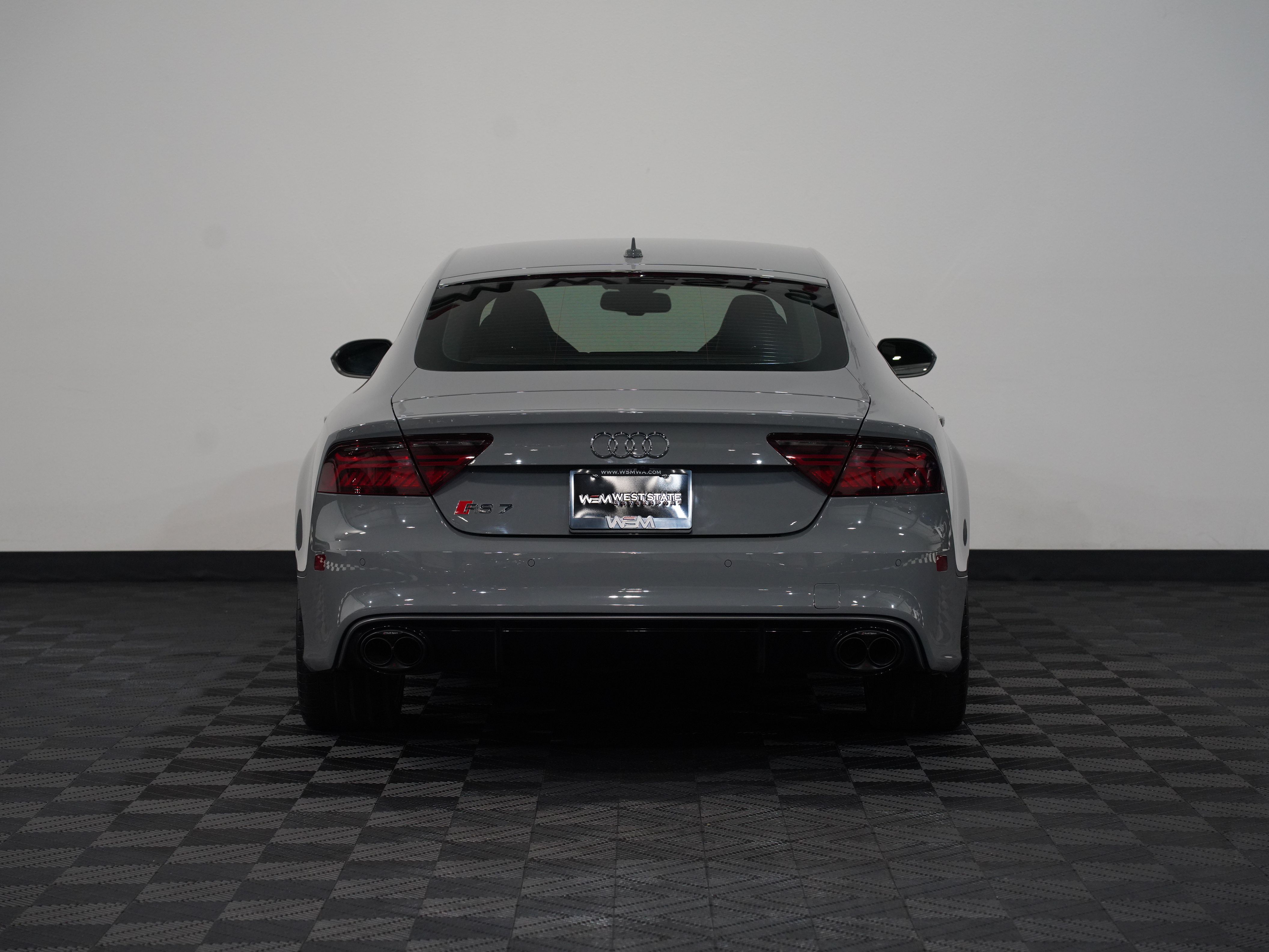 GRAY, 2017 AUDI RS 7 Image 7