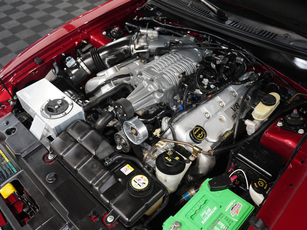 REDFIRE METALLIC, 2003 FORD MUSTANG Image 46
