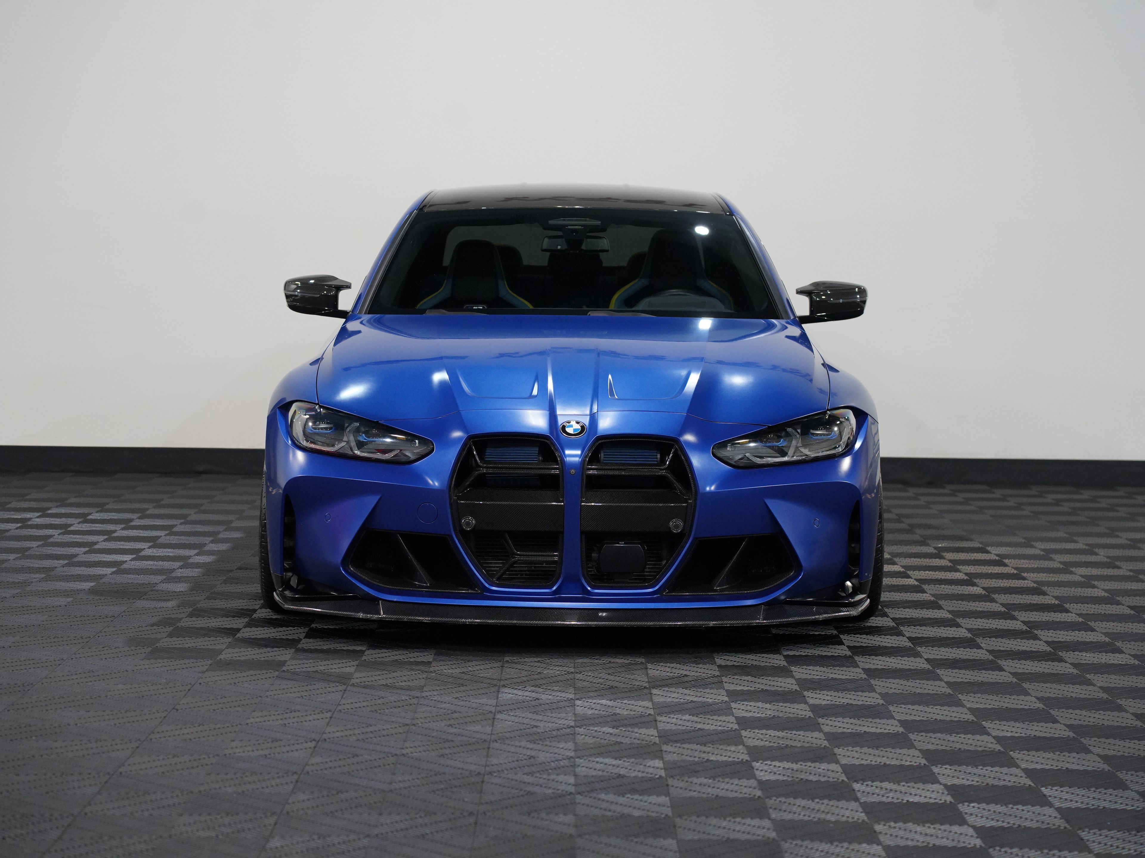 BLUE, 2021 BMW M3 Image 4