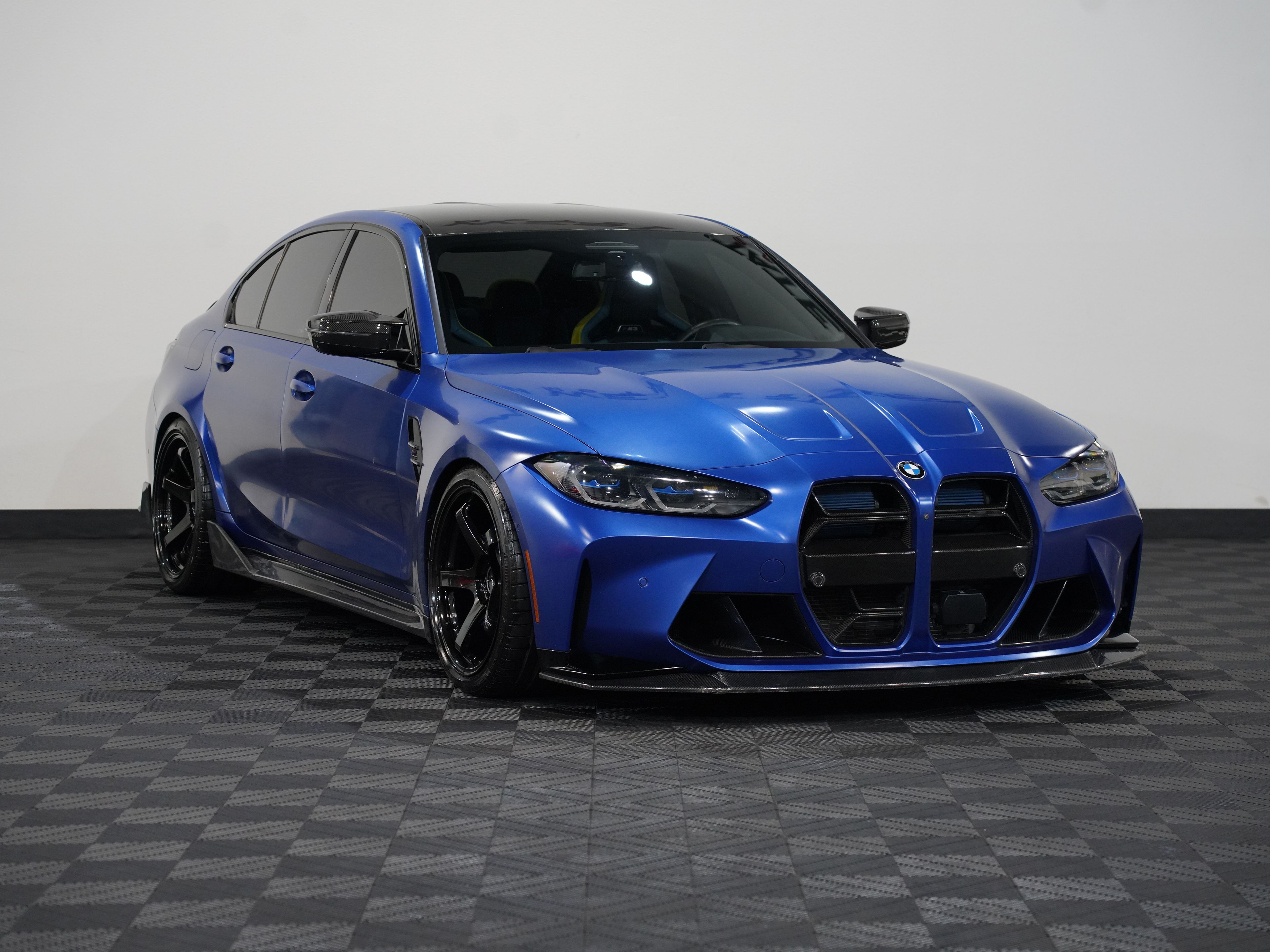 BLUE, 2021 BMW M3 Image 5