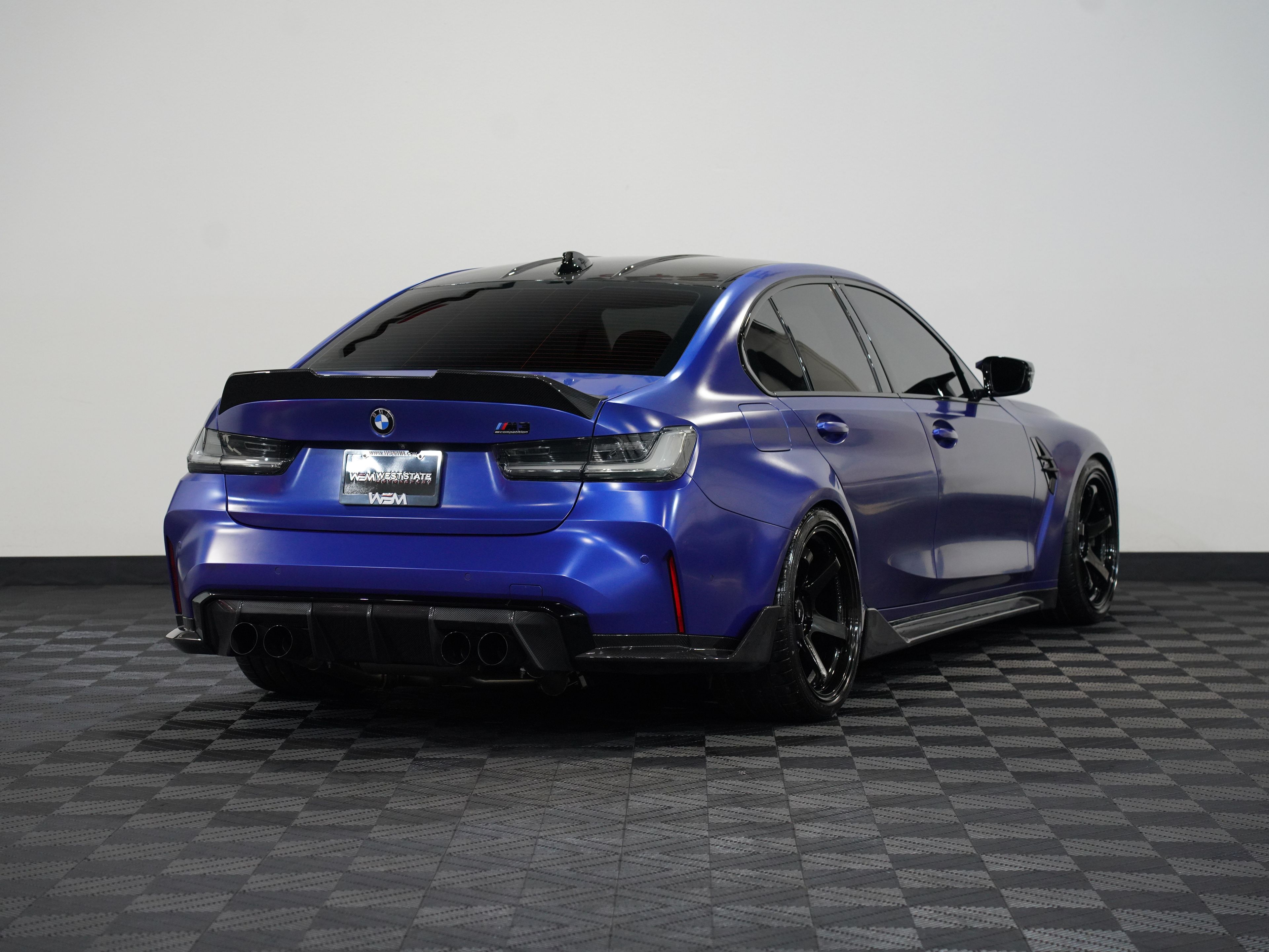BLUE, 2021 BMW M3 Image 6