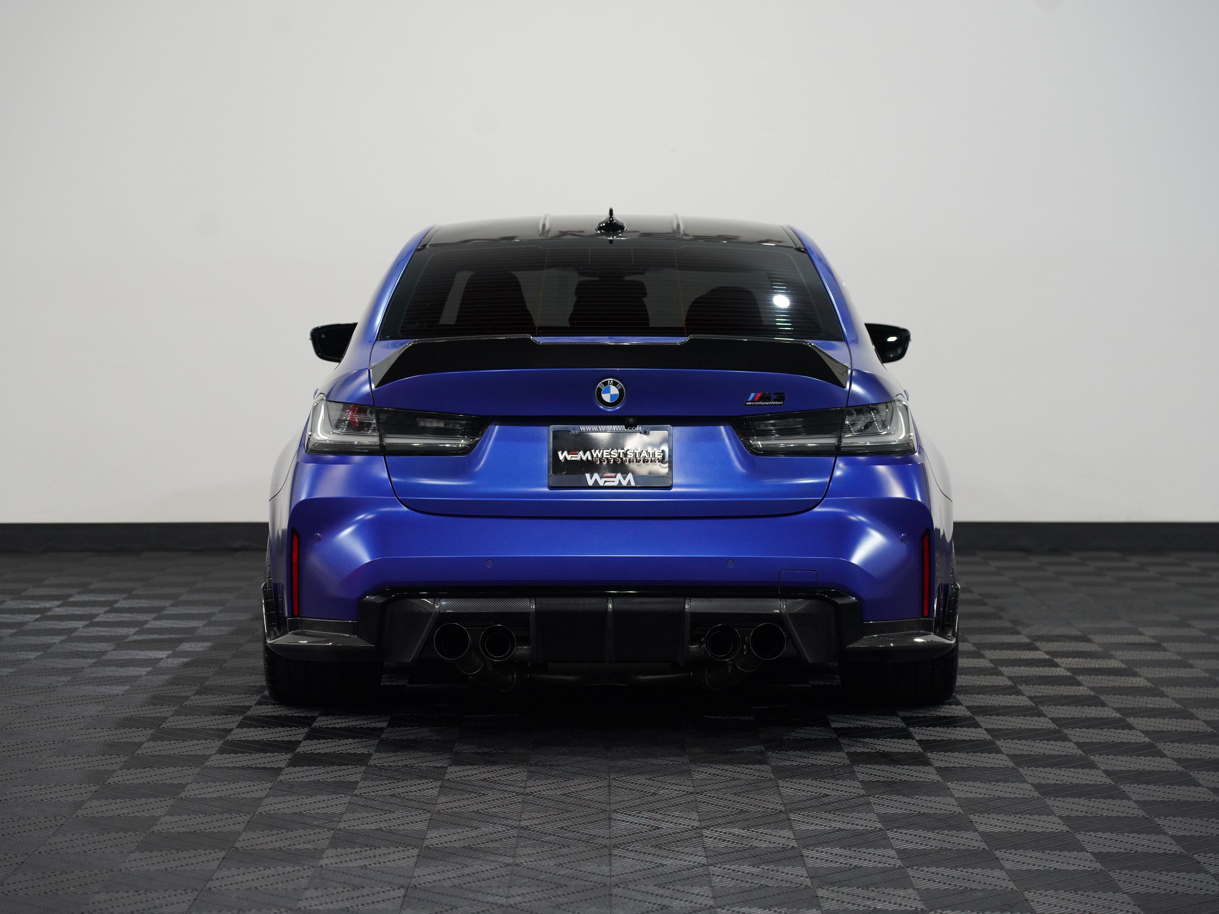 BLUE, 2021 BMW M3 Image 7