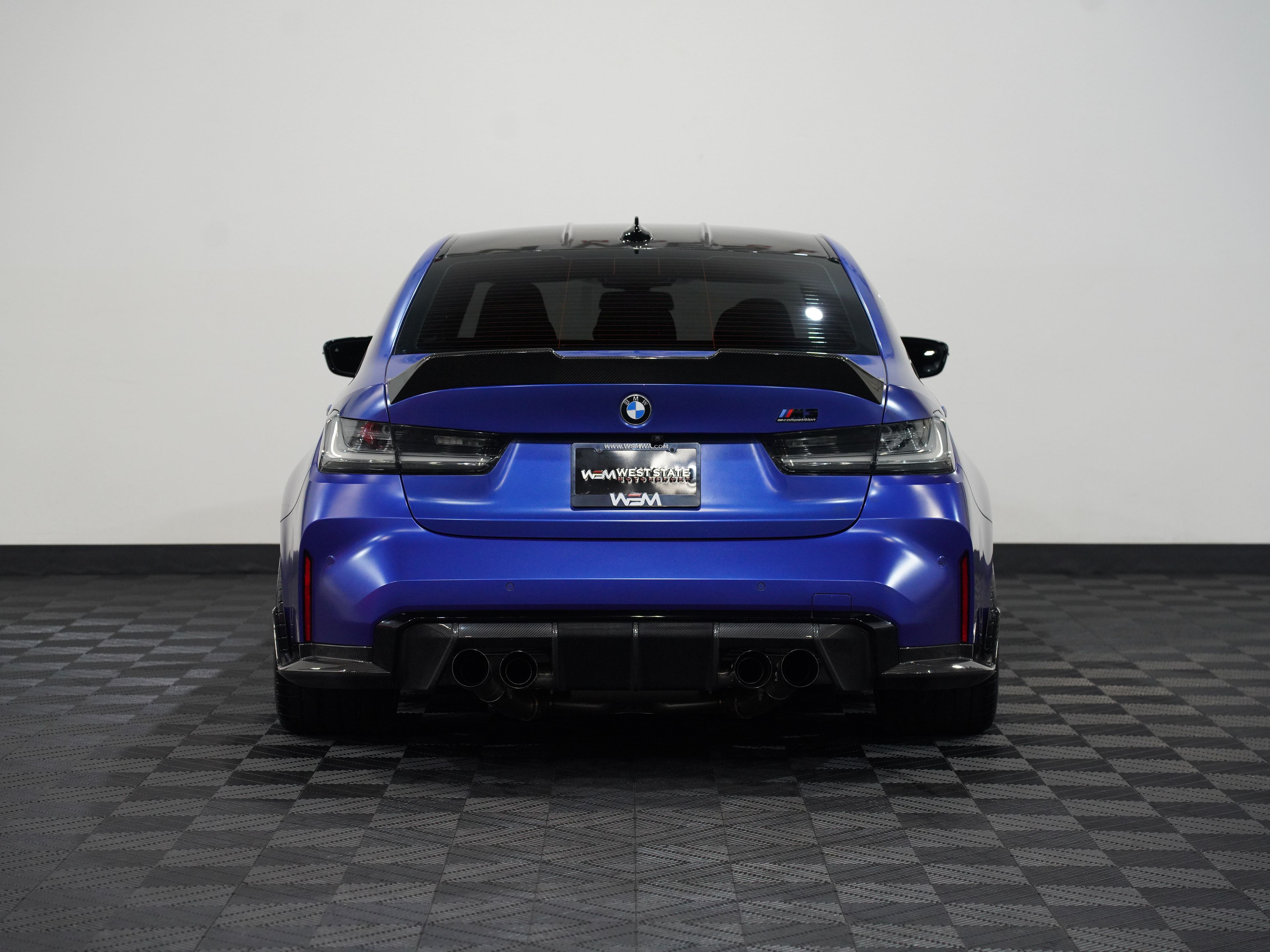 BLUE, 2021 BMW M3 Image 7