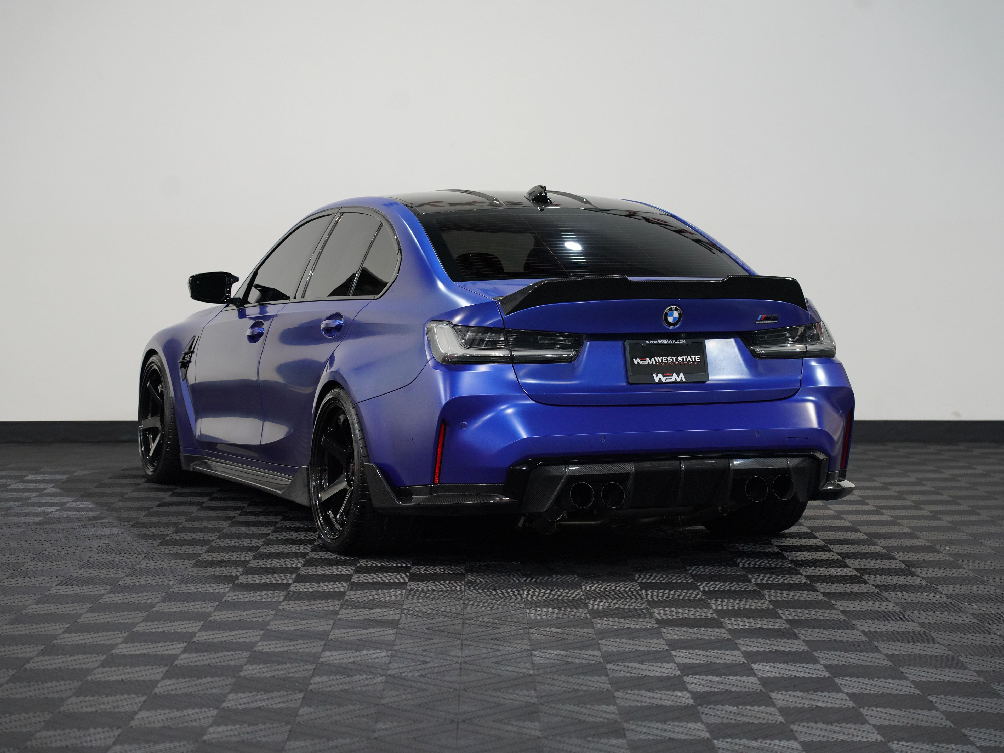 BLUE, 2021 BMW M3 Image 8