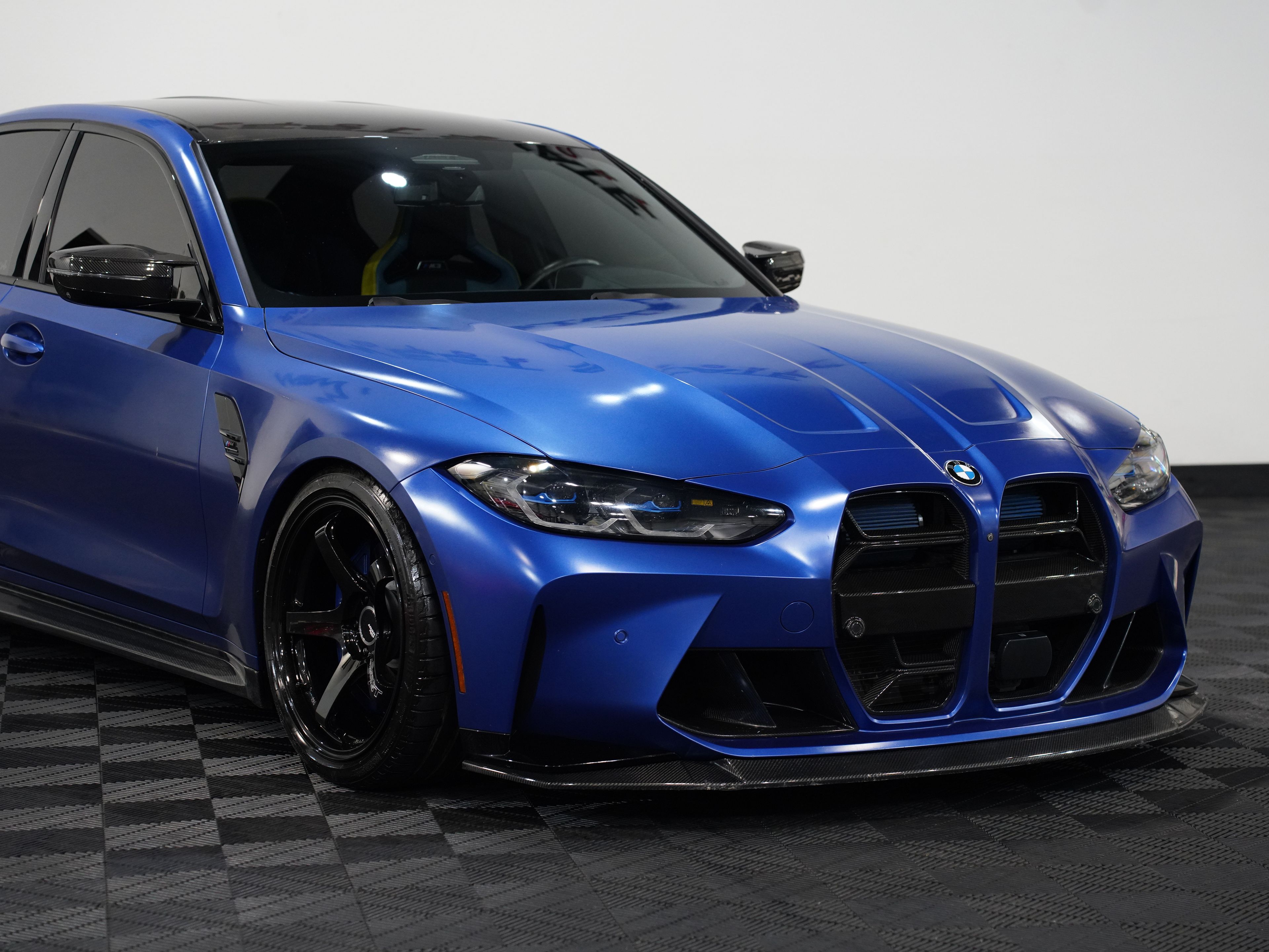 BLUE, 2021 BMW M3 Image 9