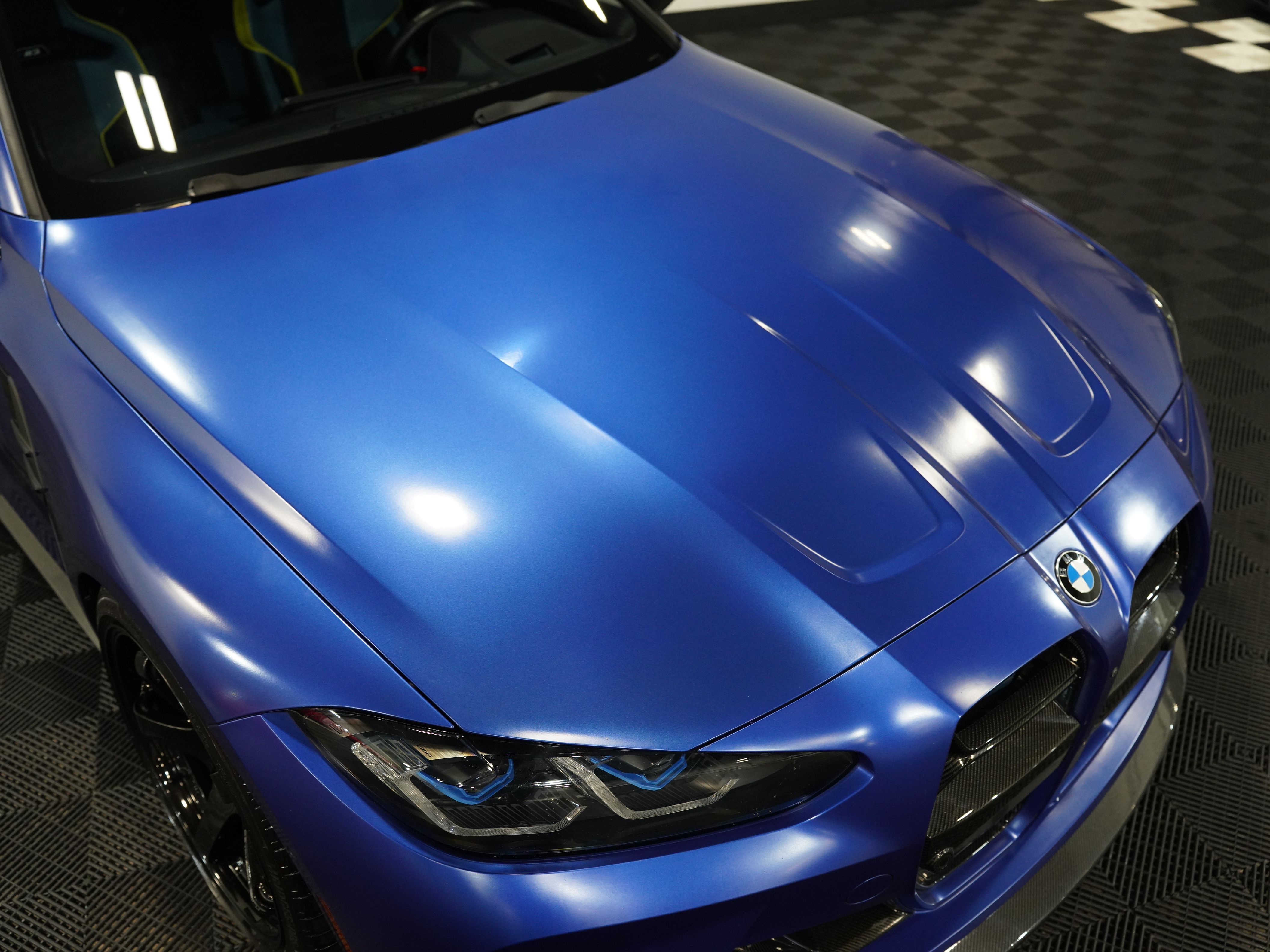 BLUE, 2021 BMW M3 Image 12