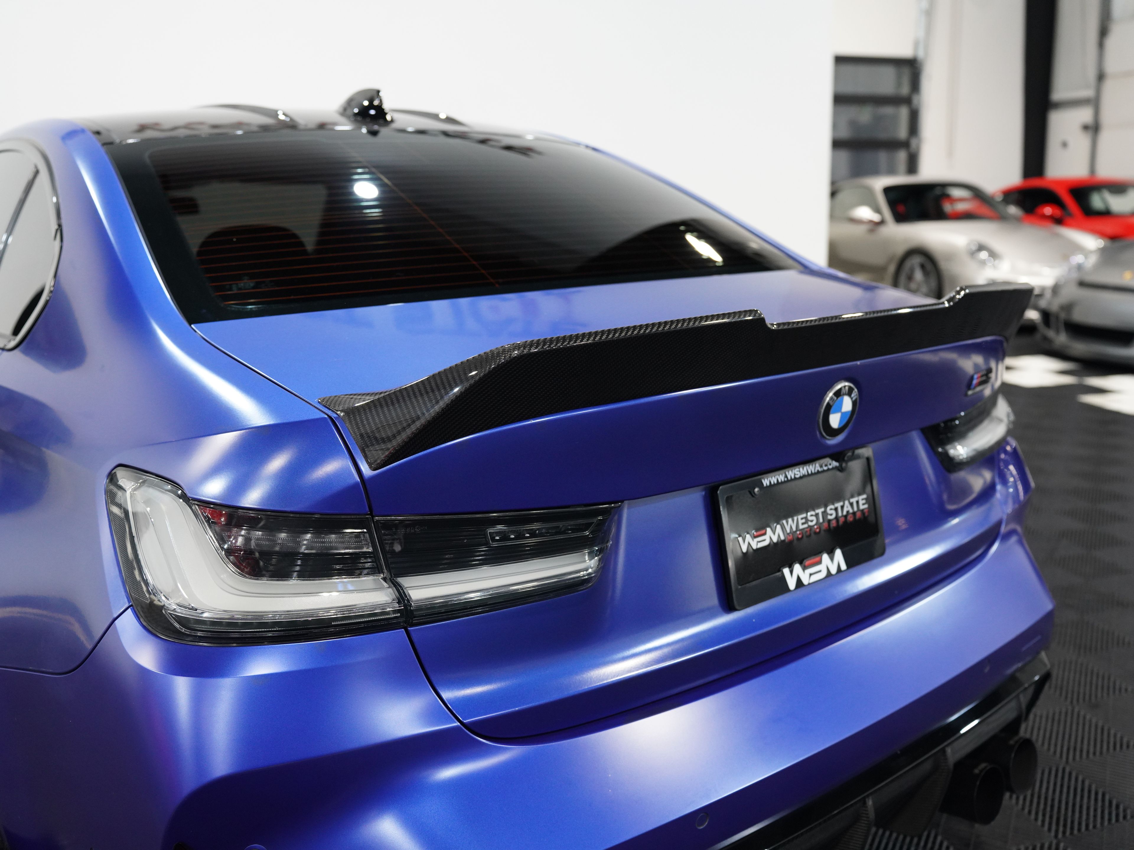 BLUE, 2021 BMW M3 Image 21