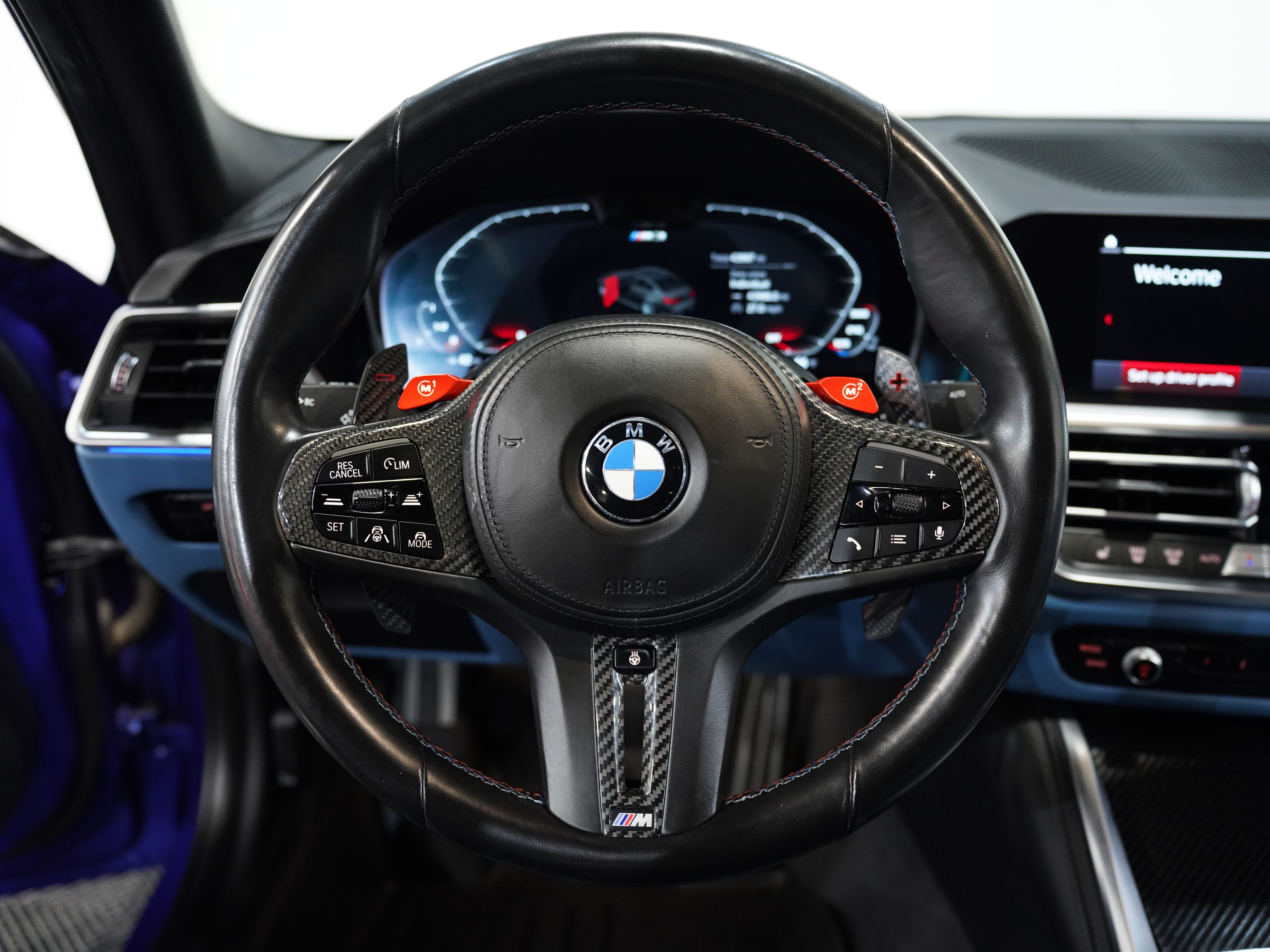 BLUE, 2021 BMW M3 Image 42