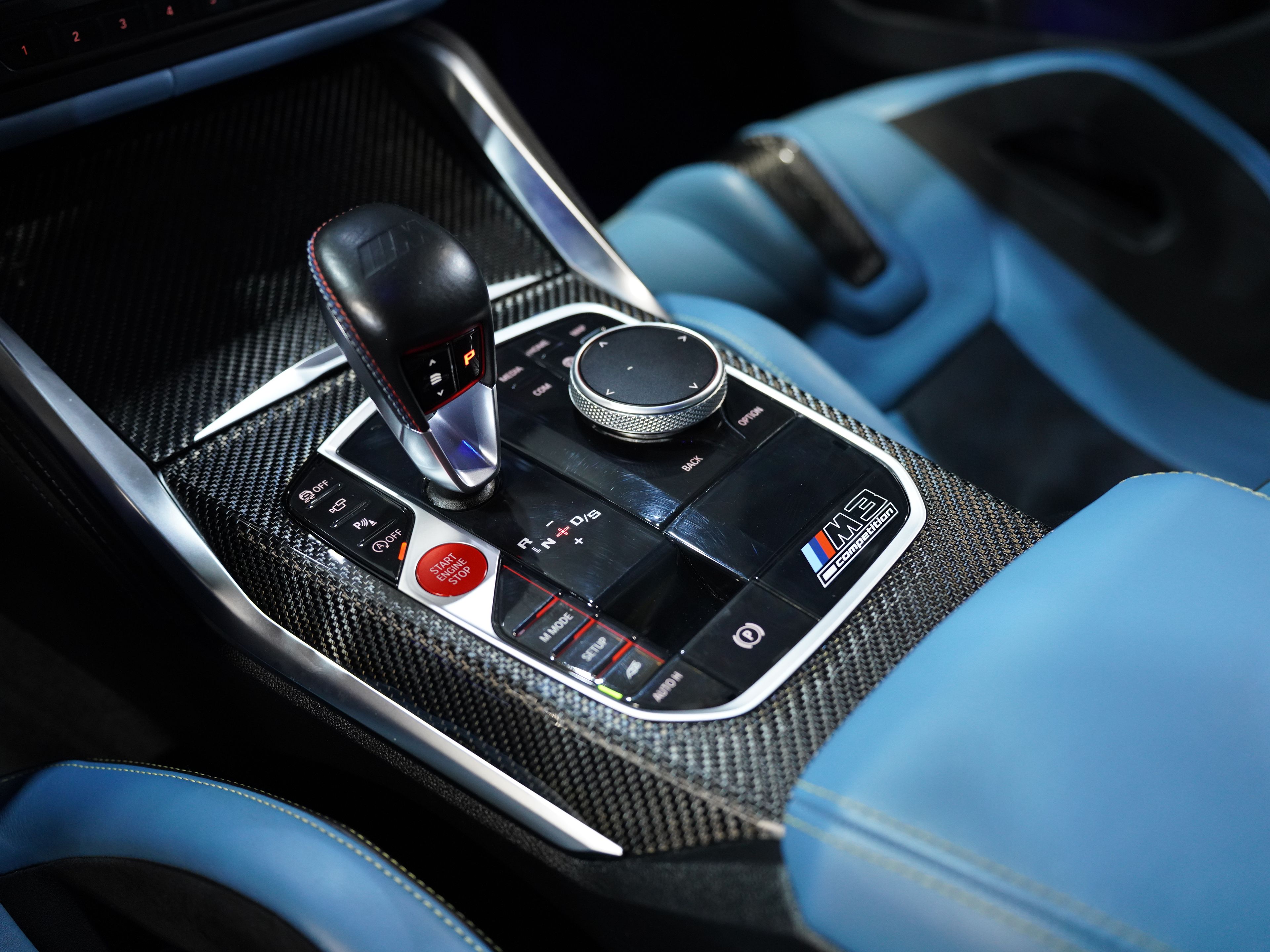 BLUE, 2021 BMW M3 Image 49