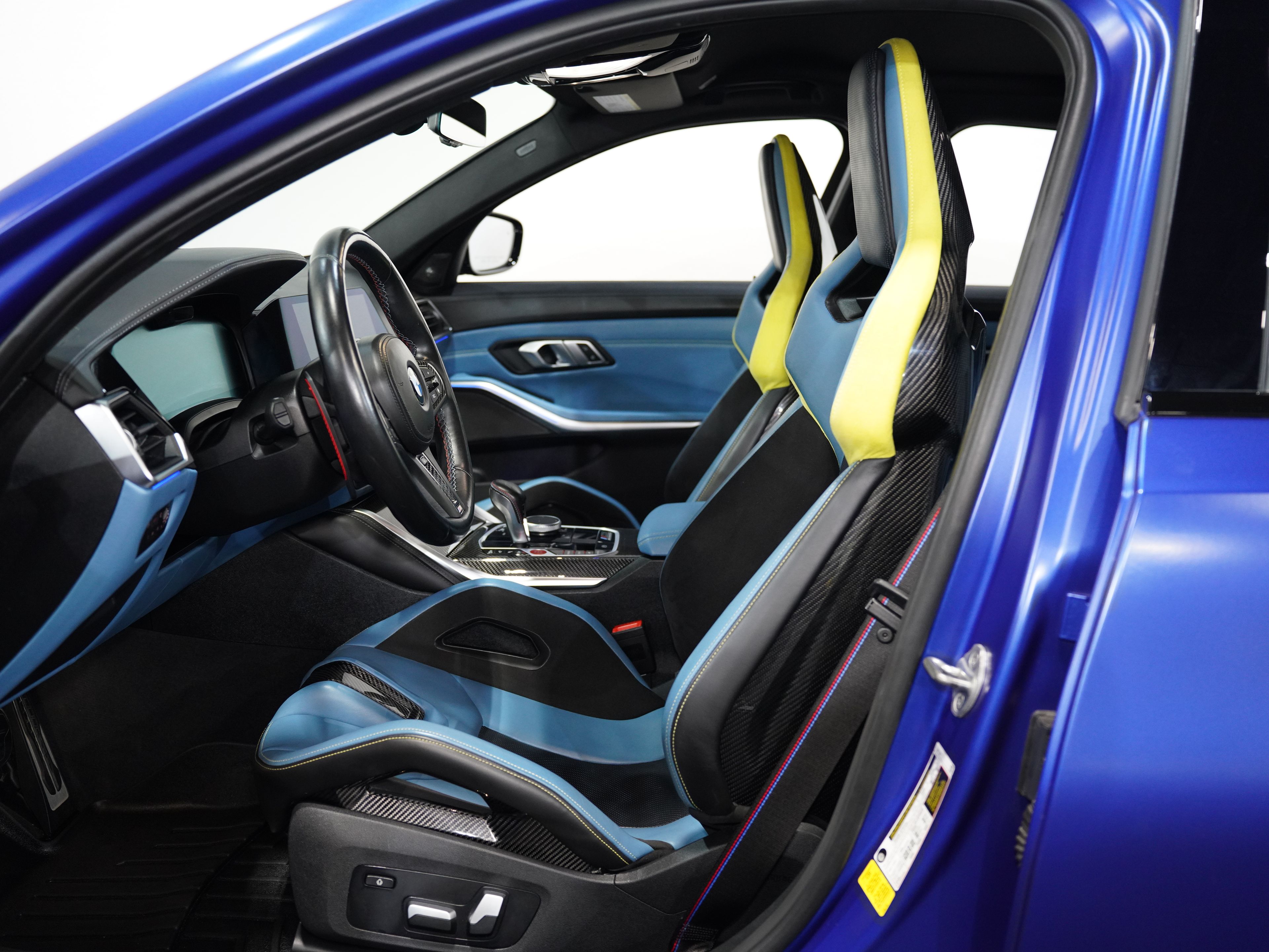 BLUE, 2021 BMW M3 Image 33