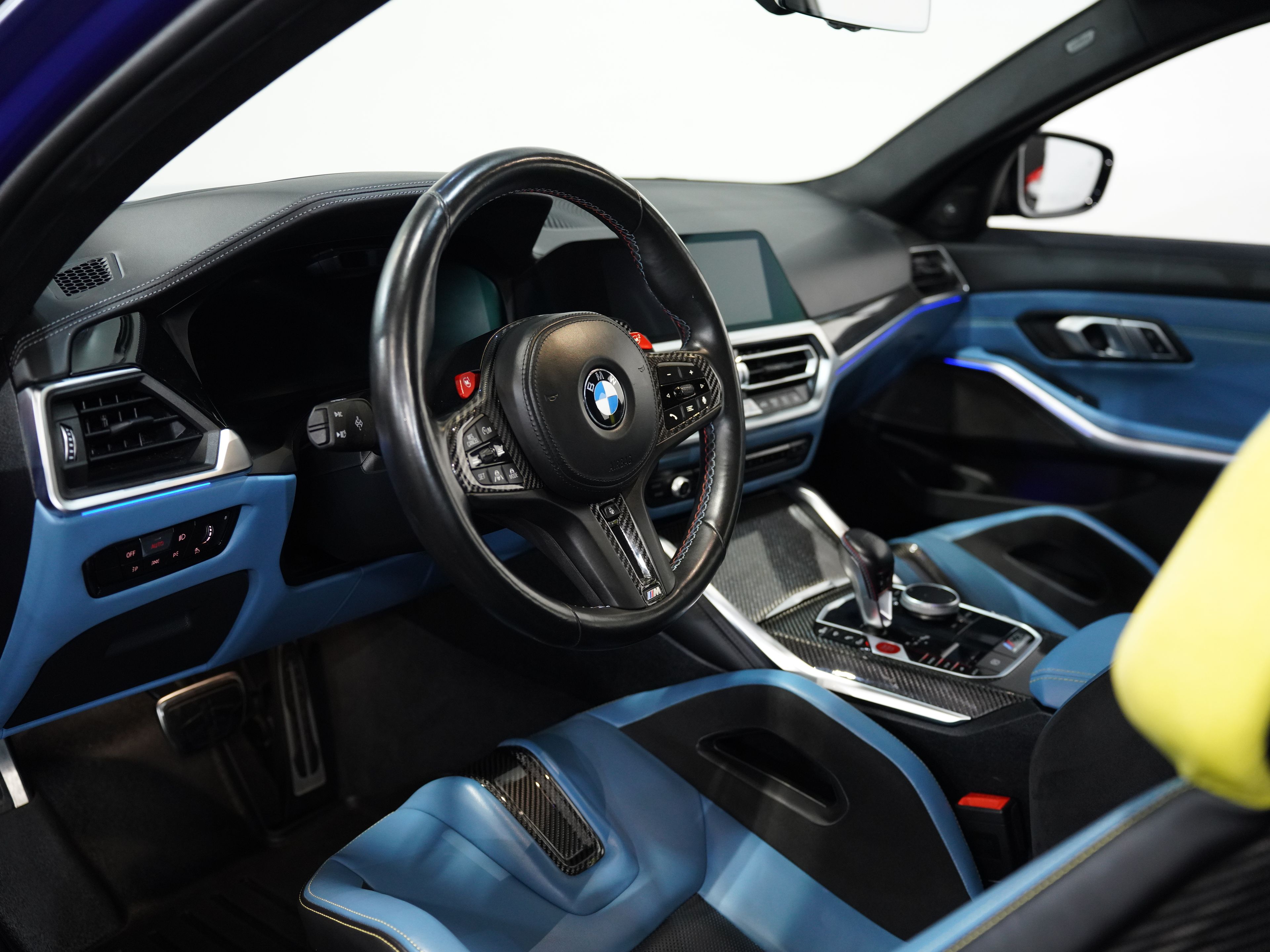 BLUE, 2021 BMW M3 Image 34