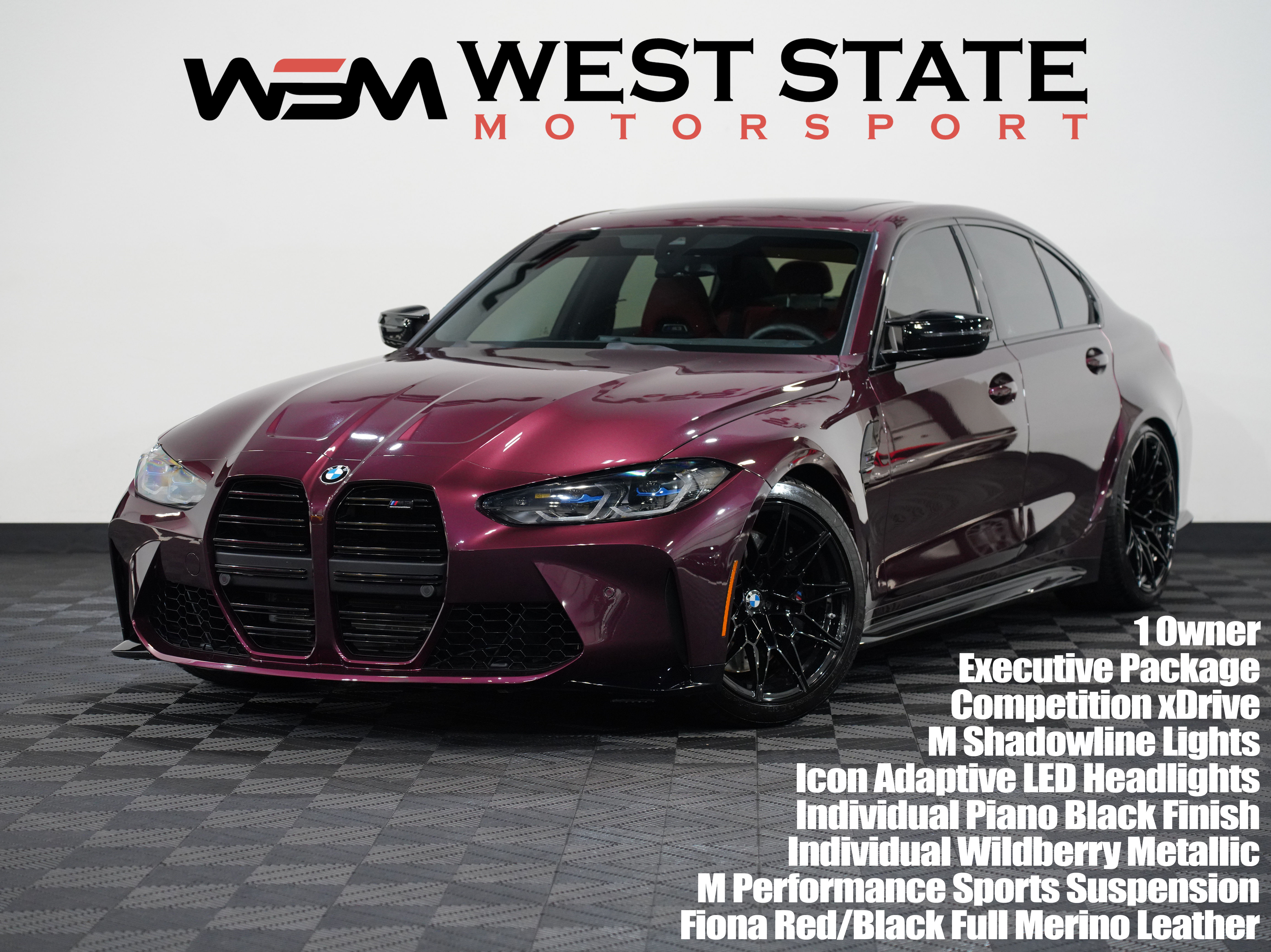 WILDBERRY METALLIC, 2024 BMW M3 Image 