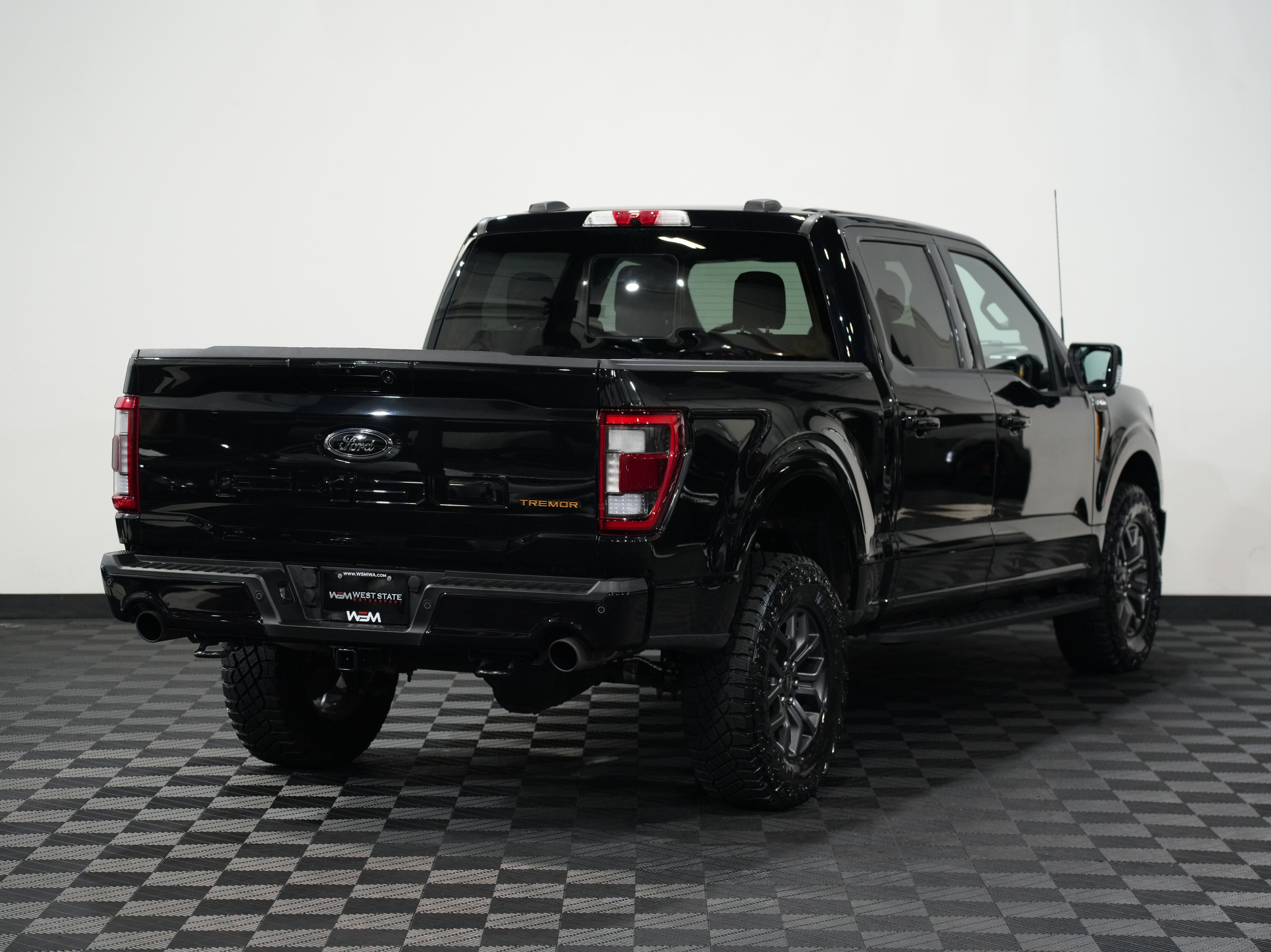 BLACK, 2021 FORD F150 SUPERCREW CAB Image 6