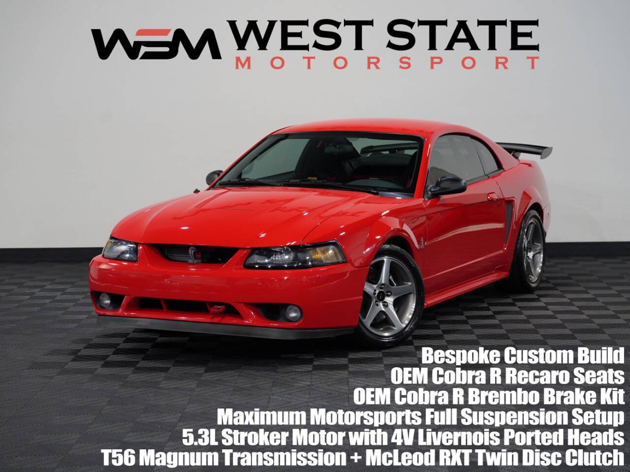 RED, 2001 FORD MUSTANG Image 