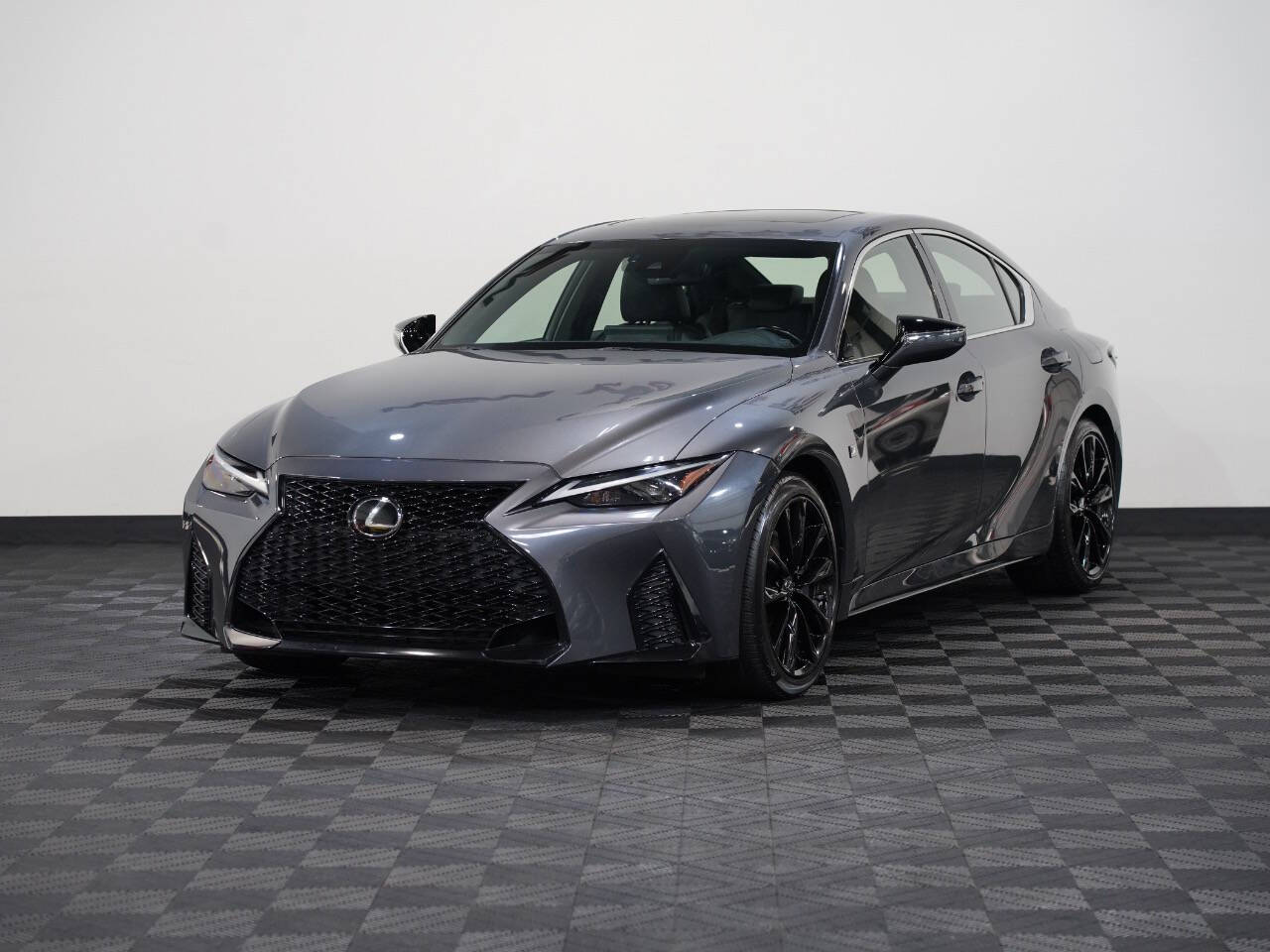CLOUDBURST GRAY, 2021 LEXUS IS Image 3