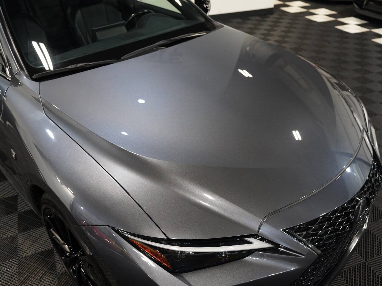 CLOUDBURST GRAY, 2021 LEXUS IS Image 12