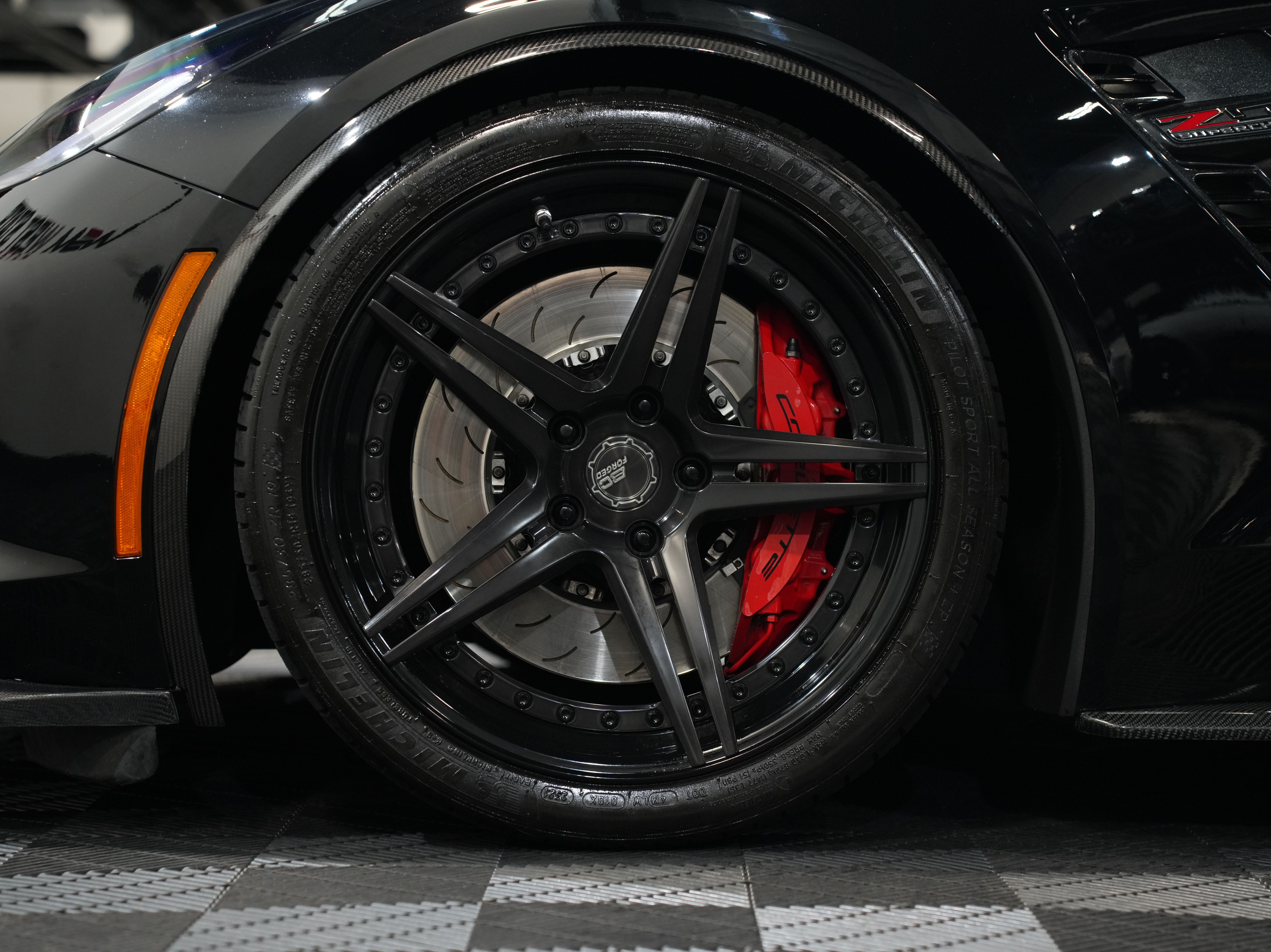 BLACK, 2019 CHEVROLET CORVETTE Image 51