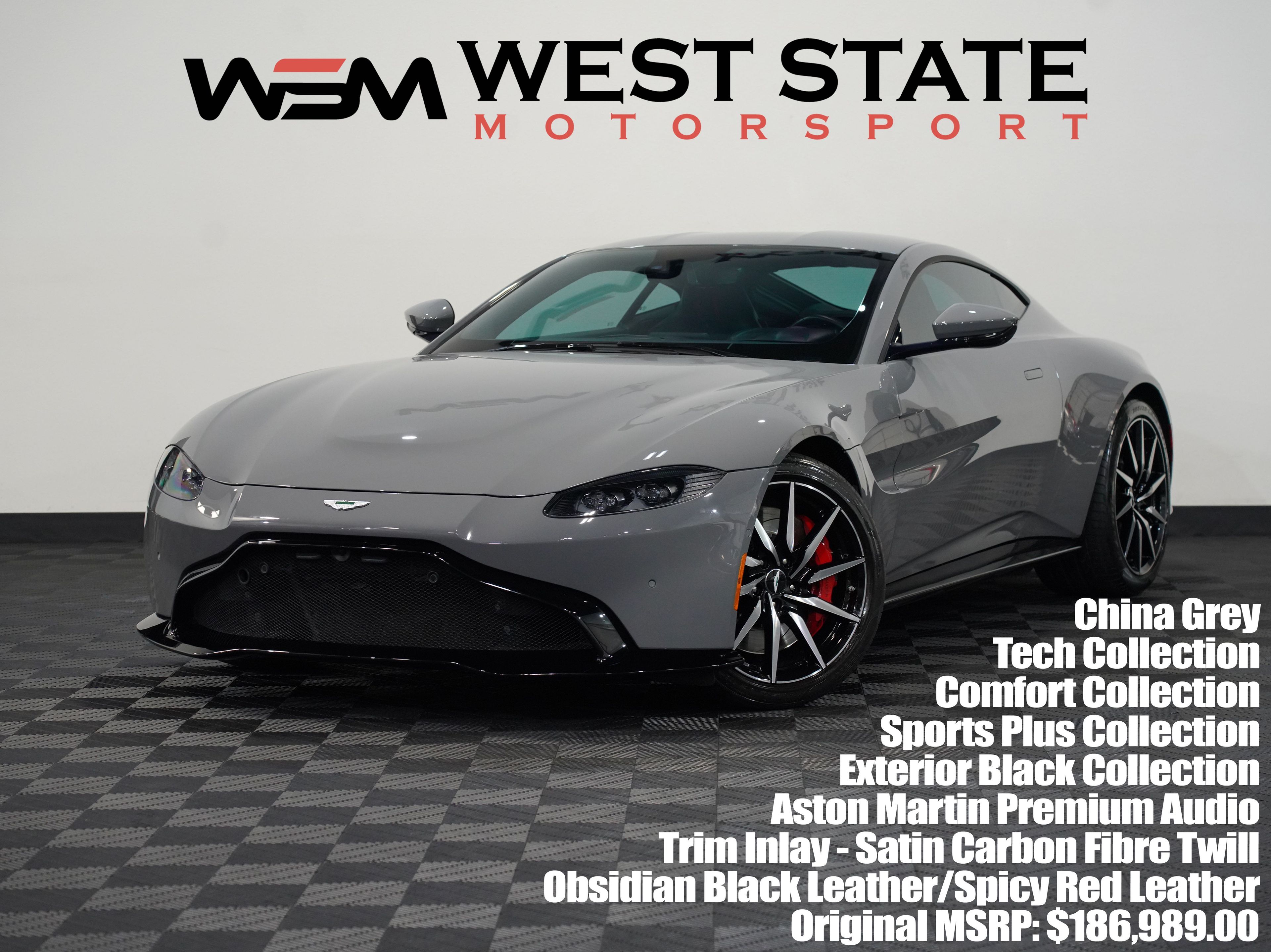 CHINA GREY, 2019 ASTON MARTIN VANTAGE Image 