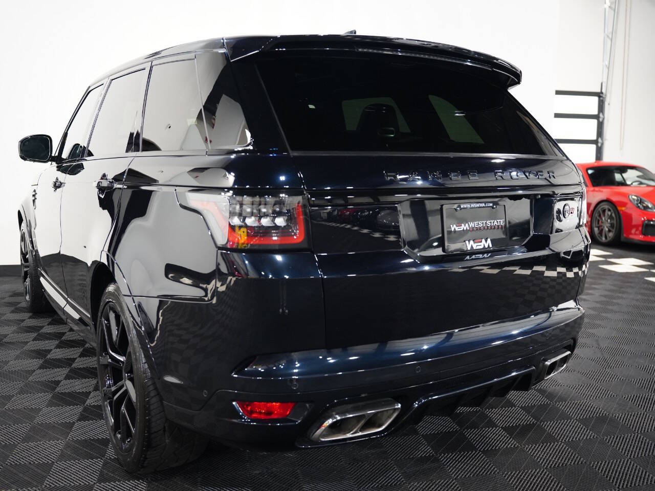 LIGURIAN BLACK W/SVO PREMIUM PALETTE BLACK ULTRA M, 2019 LAND ROVER RANGE ROVER SPORT Image 20