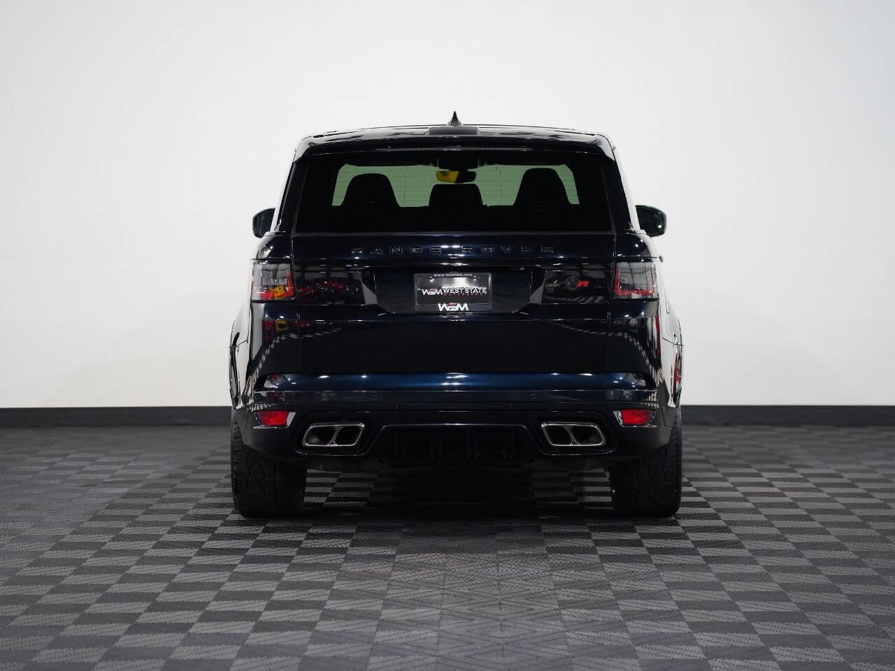 LIGURIAN BLACK W/SVO PREMIUM PALETTE BLACK ULTRA M, 2019 LAND ROVER RANGE ROVER SPORT Image 7
