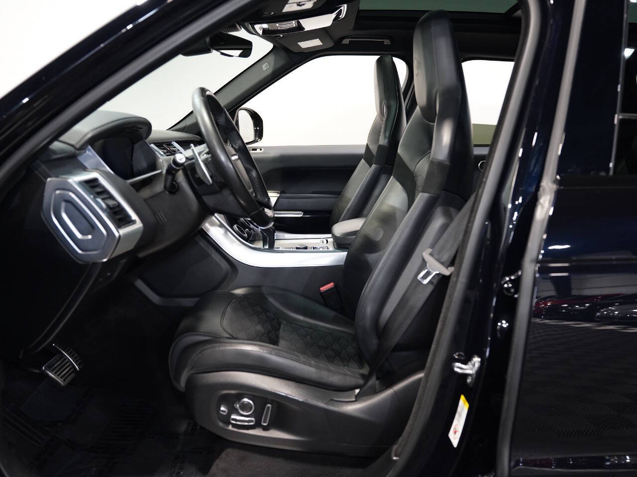 LIGURIAN BLACK W/SVO PREMIUM PALETTE BLACK ULTRA M, 2019 LAND ROVER RANGE ROVER SPORT Image 33