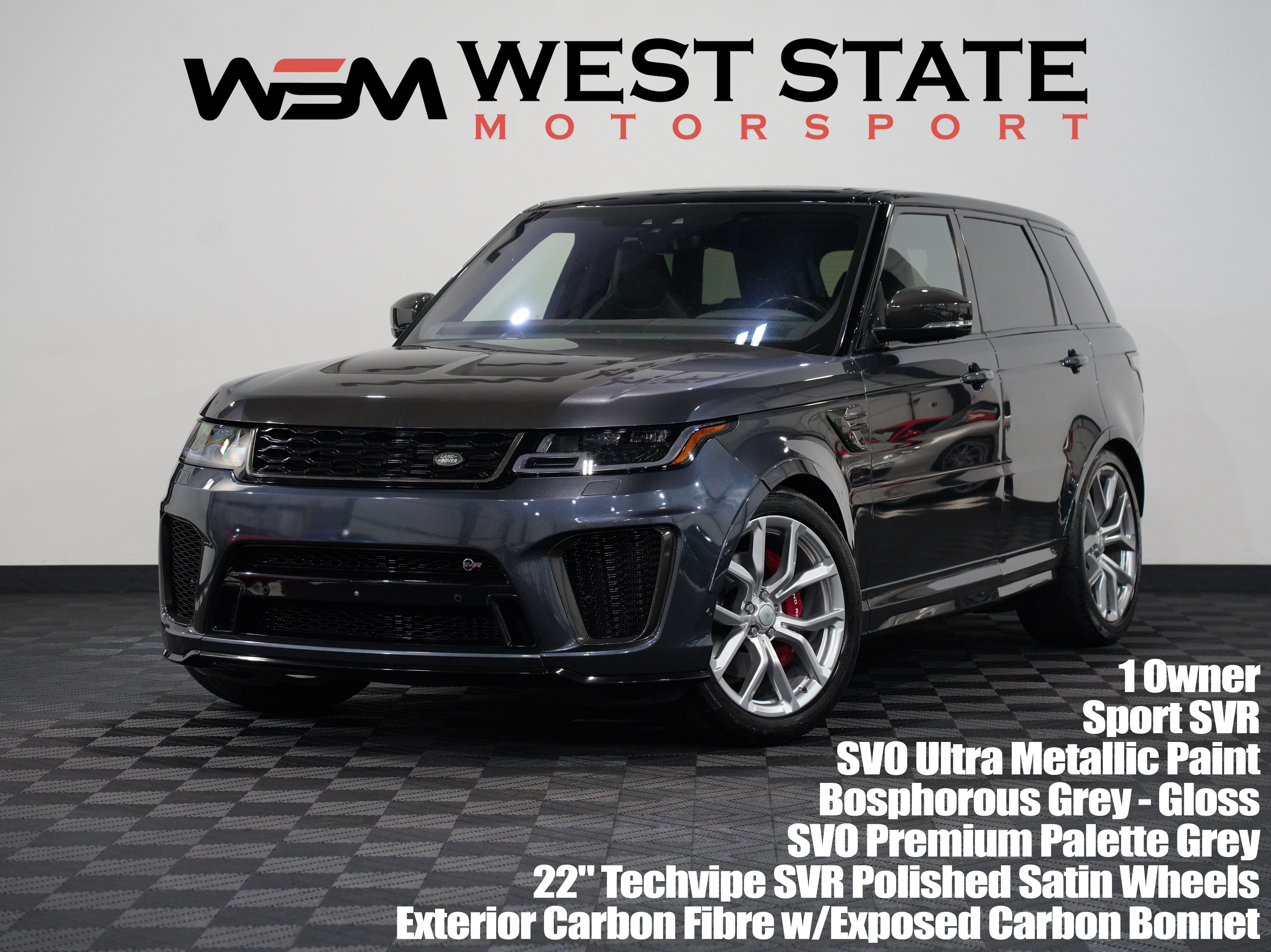 BOSPHORUS GREY, 2018 LAND ROVER RANGE ROVER SPORT Image 