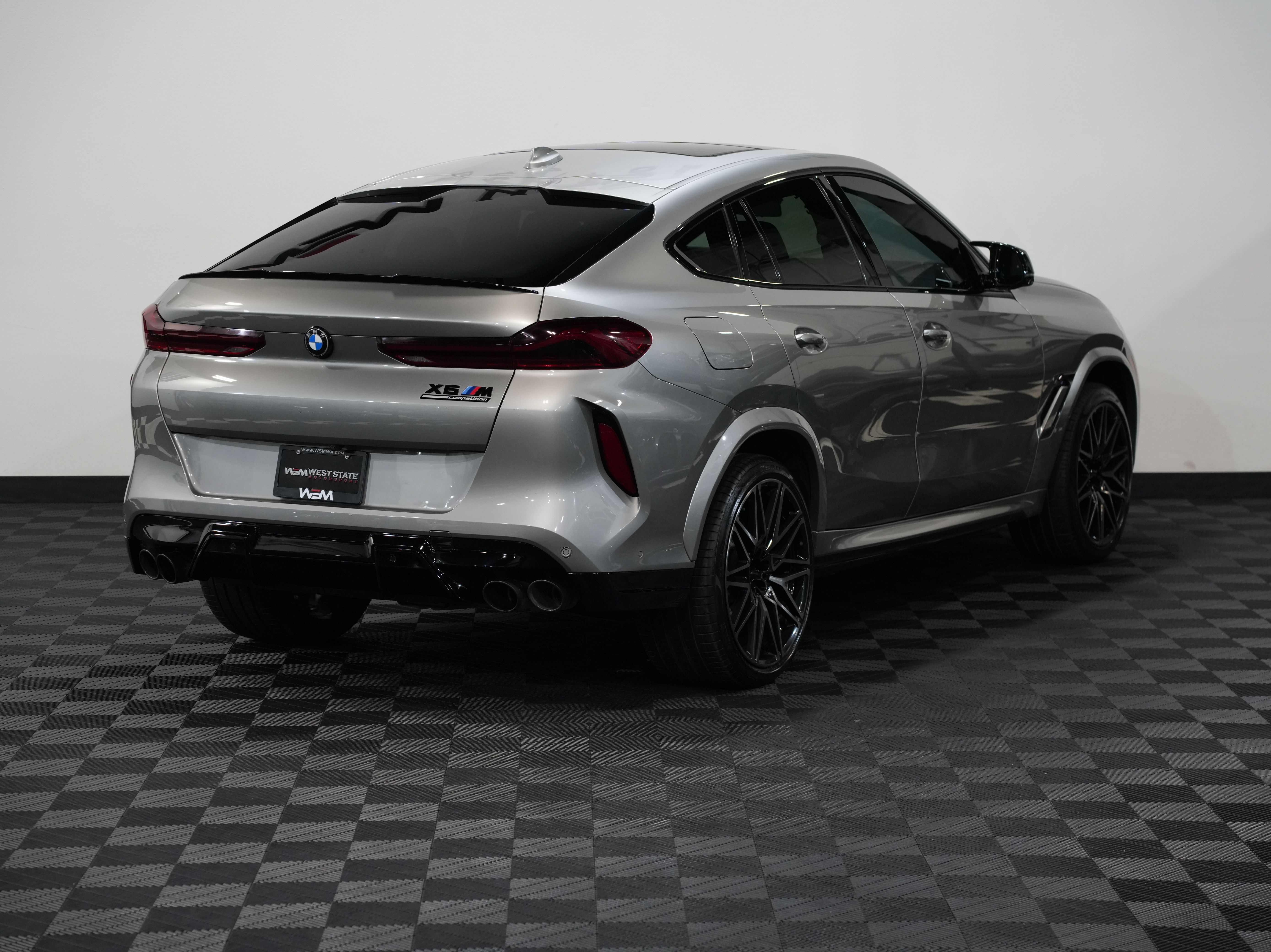 GRAY, 2020 BMW X6 M Image 6