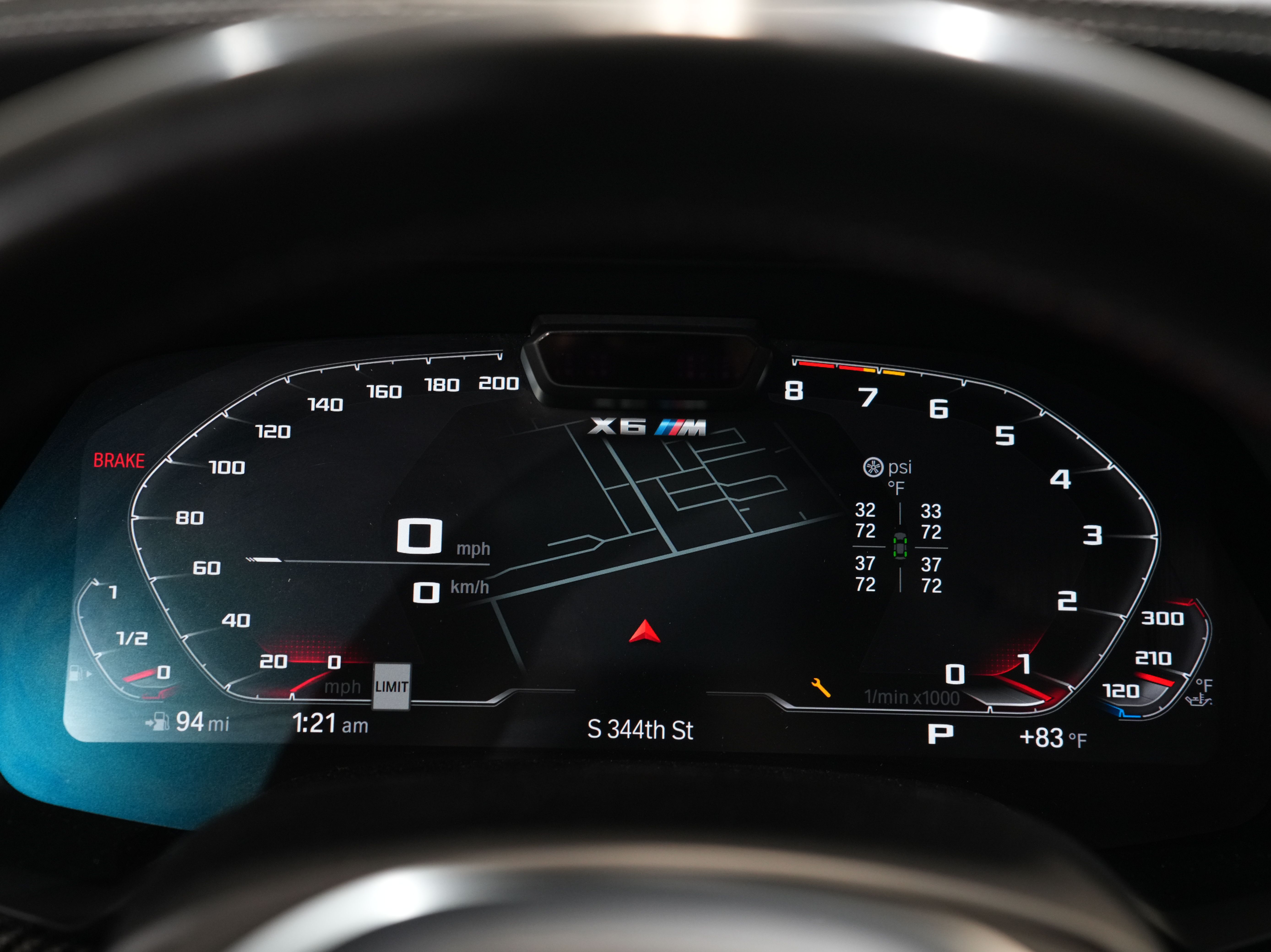 GRAY, 2020 BMW X6 M Image 48