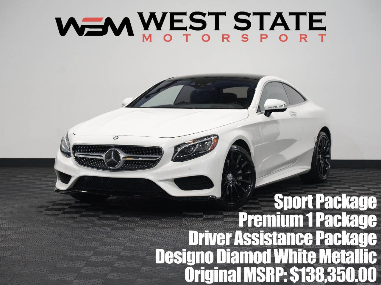 WHITE, 2016 MERCEDES-BENZ S-CLASS Image 