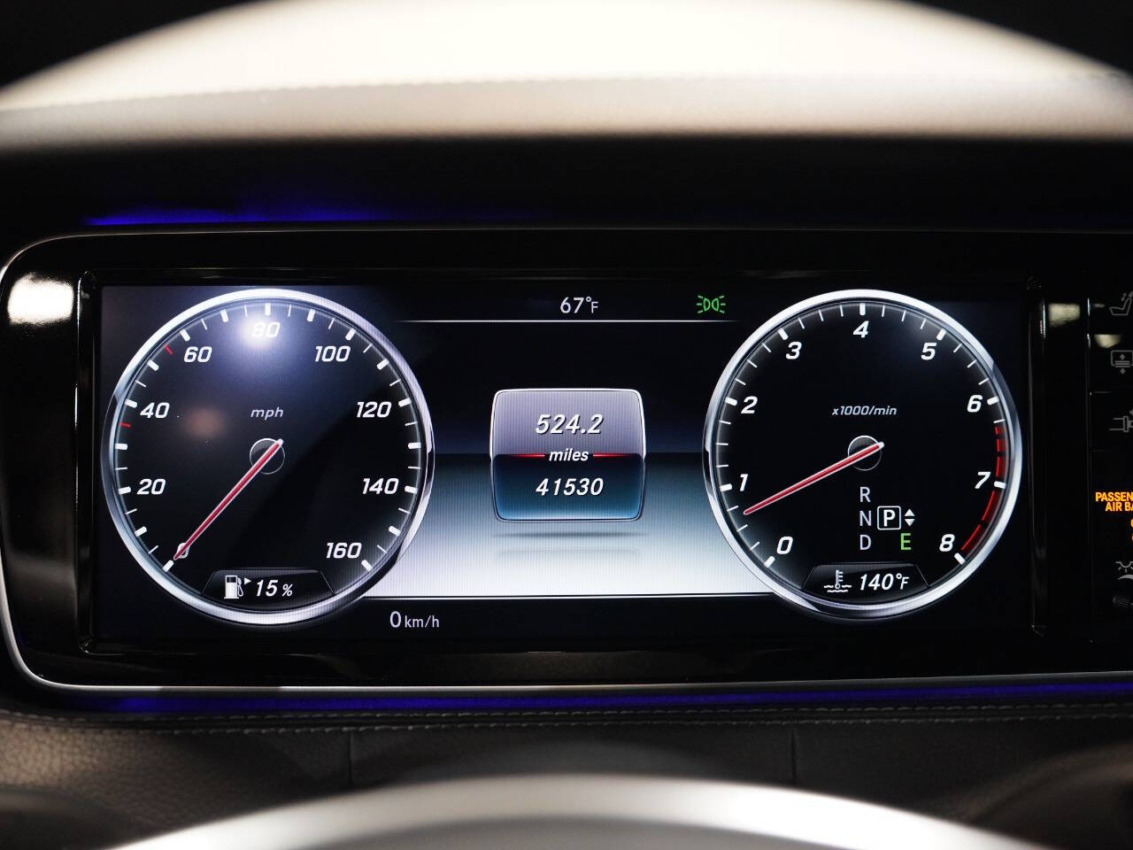 WHITE, 2016 MERCEDES-BENZ S-CLASS Image 35